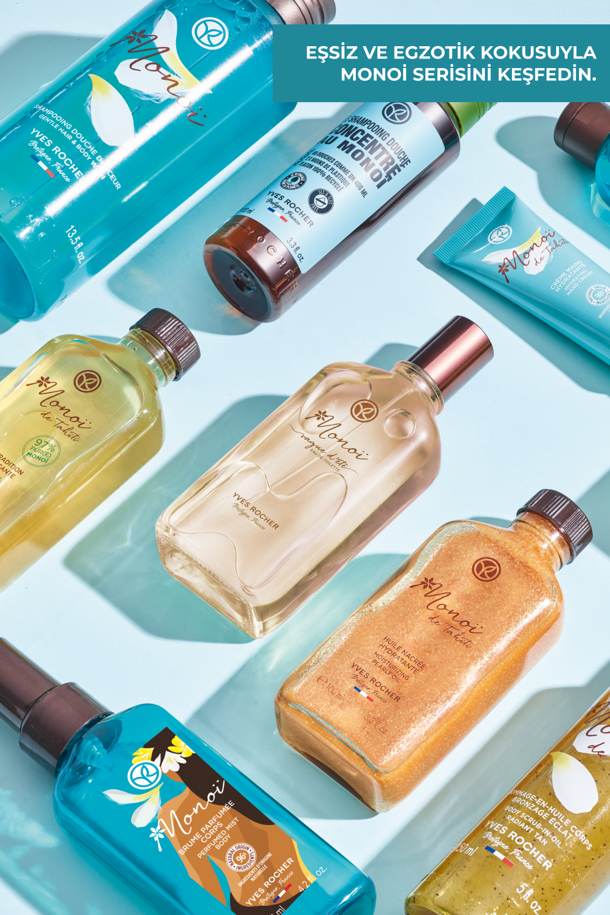 Monoi Nemlendirici Besleyici El Kremi-Tüm Ciltler- Monoi de Tahiti- Vegan-30ml — 31623 — تصویر 5 از 7