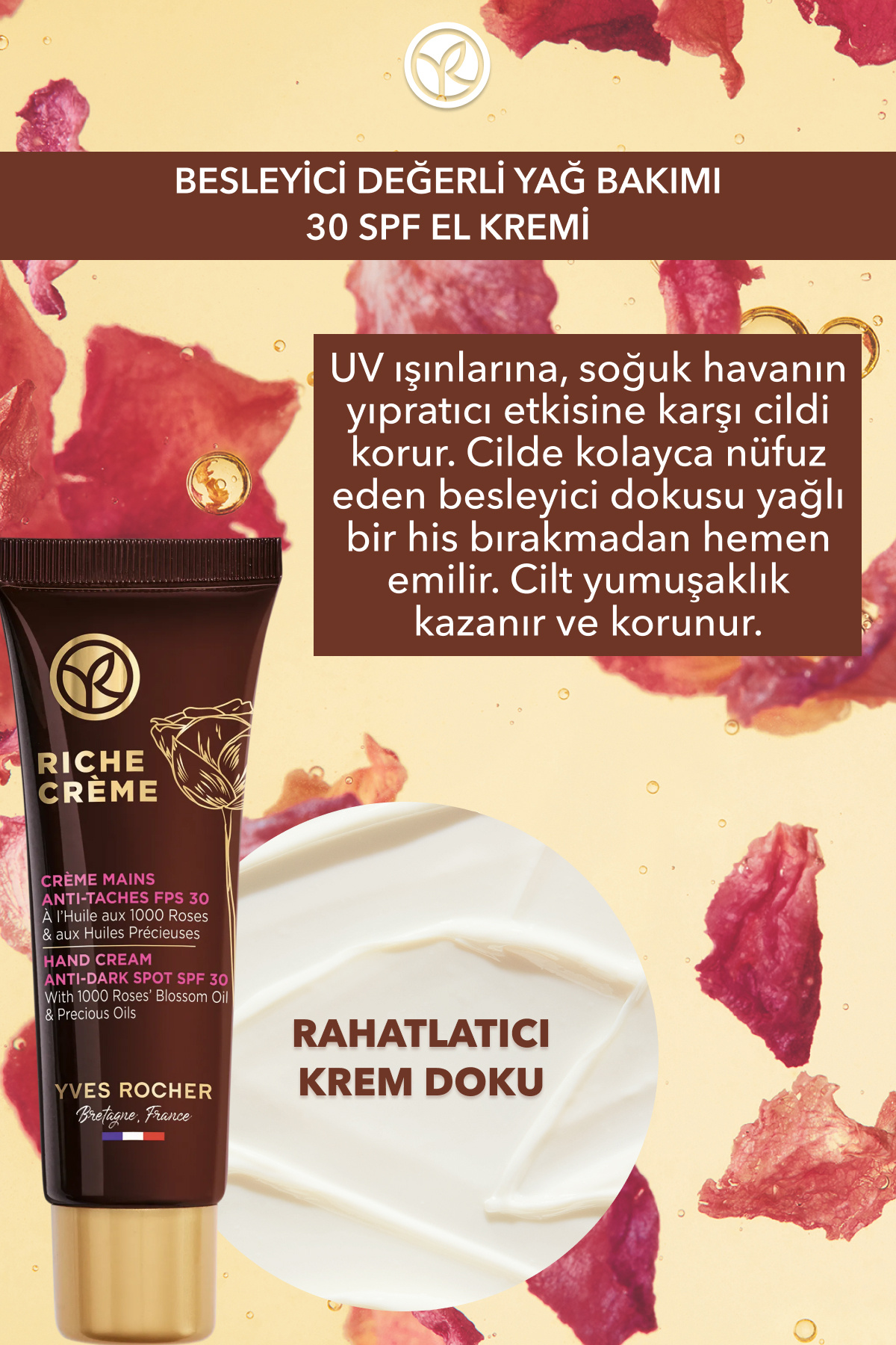 30 SPF El Kremi - Besleyici Yaşlanma Karşıtı Değerli Yağ Bakımı / Riche Crème — 79482 — تصویر 2 از 7