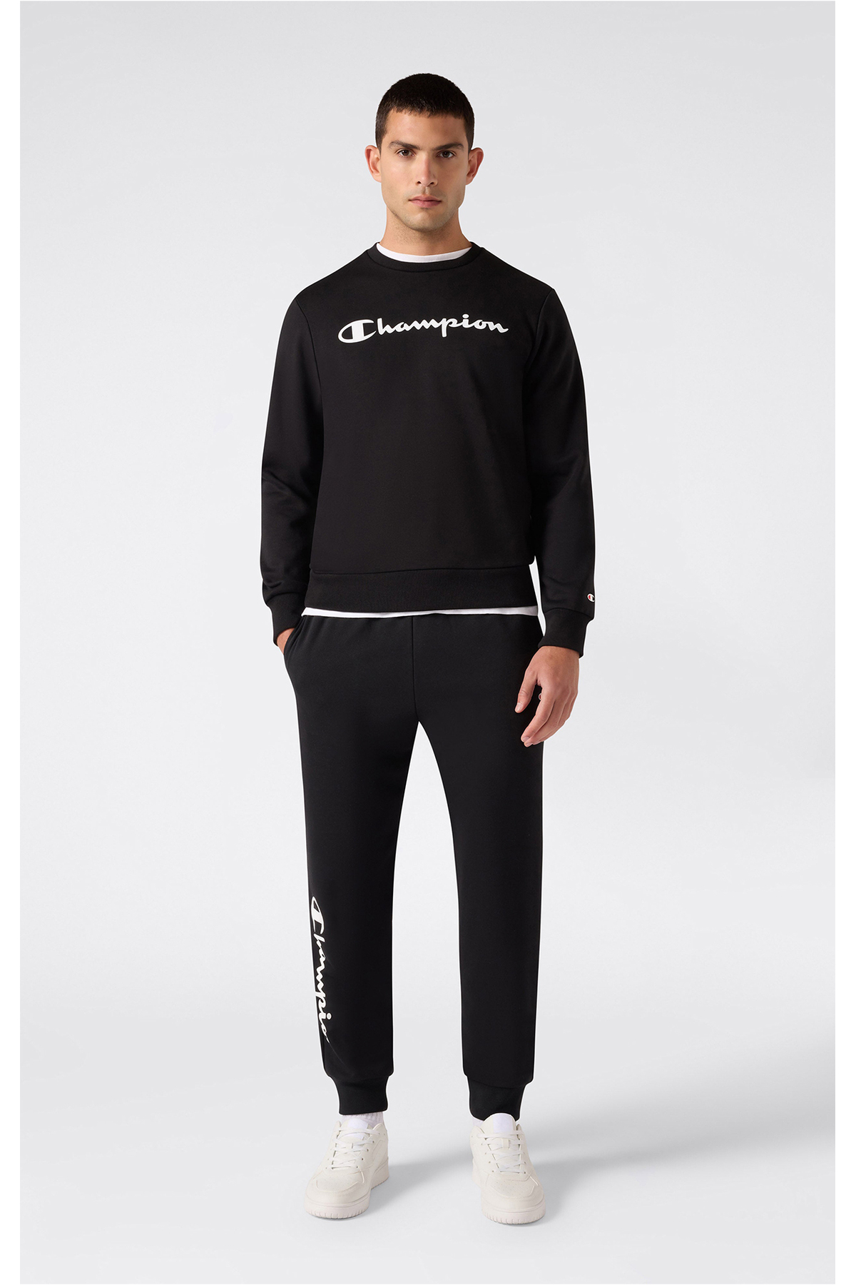Champion Script Shop Rib Cuff Pants