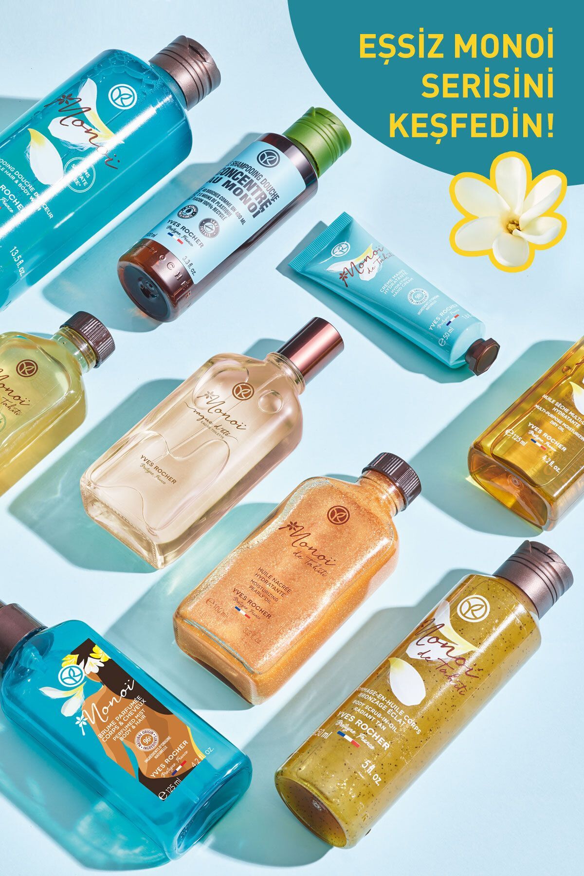 Monoi Nemlendirici Besleyici Vücut Yağı-Tüm Ciltler-Monoi de Tahiti-Vegan-100ml — 8198 — تصویر 7 از 8