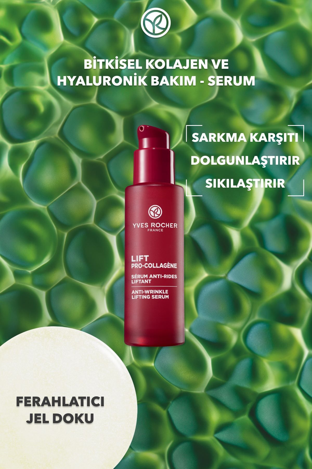 Serum-Sıkılaştırıcı,Dolgunlaştırıcı Bitkisel Kolajen ve Hyaluronik Bakım/Lift Pro Collagene — 41019 — تصویر 2 از 8