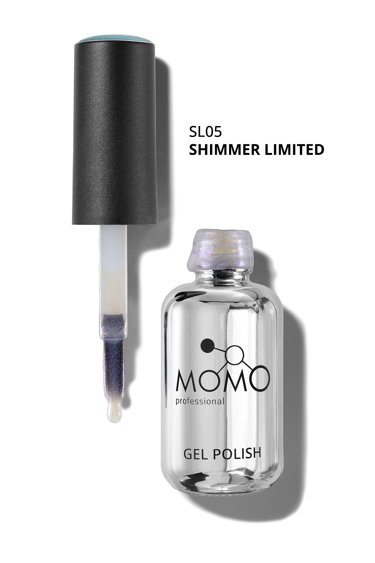 لاک ناخن دائمی هولوگرافیک Shimmer Limited SL05، سفید، آبی، بنفش اکلیلی، 10 میلی لیتر — خاکی 8860101A01S09SL01 — تصویر 3 از 8