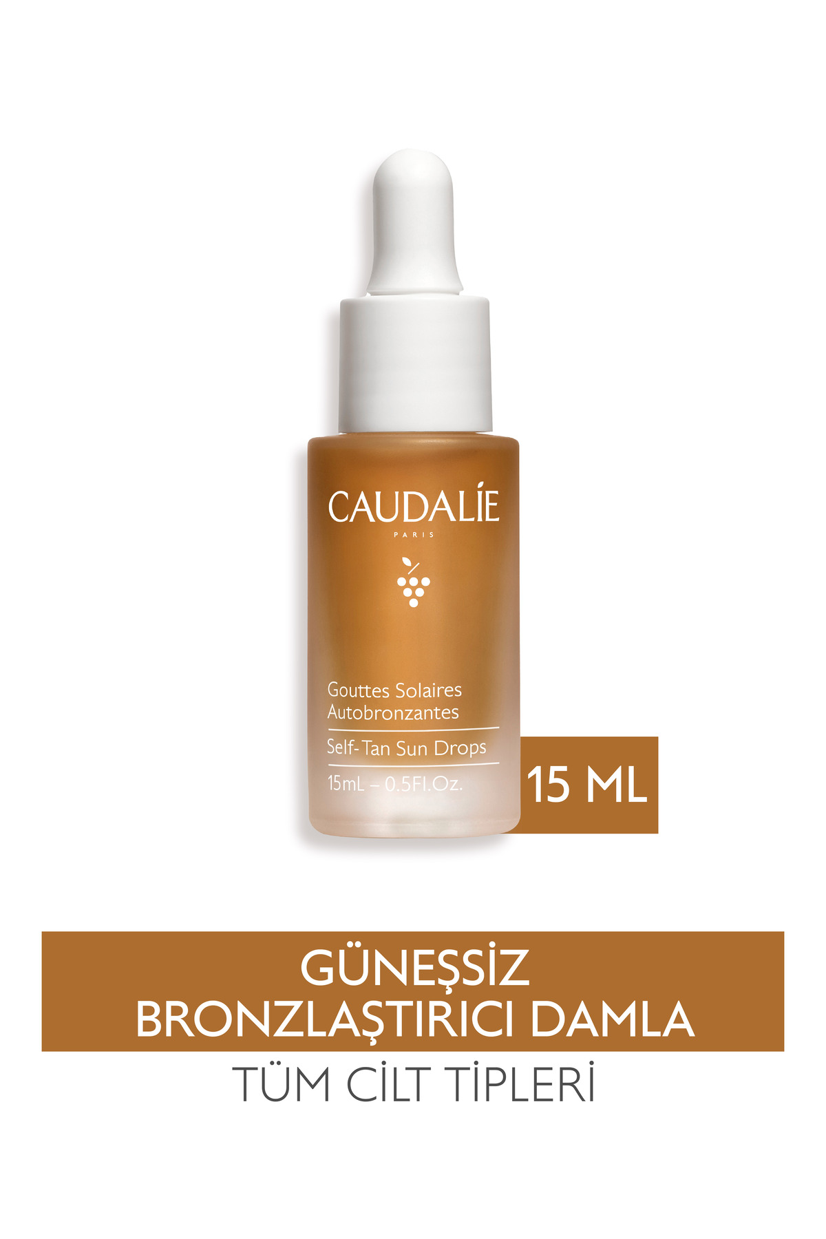 Doğal ve Işıltılı Bronzluk Kazandırıcı Besleyici ve Nemlendirici Güneşsiz Bronzlaştırıcı Damla 15ml — Self Tan Sun Drops — تصویر 6 از 6