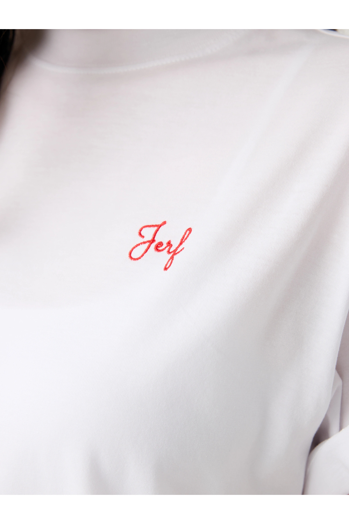 Jerf Aura Oversize T-Shirt Beyaz görsel 3
