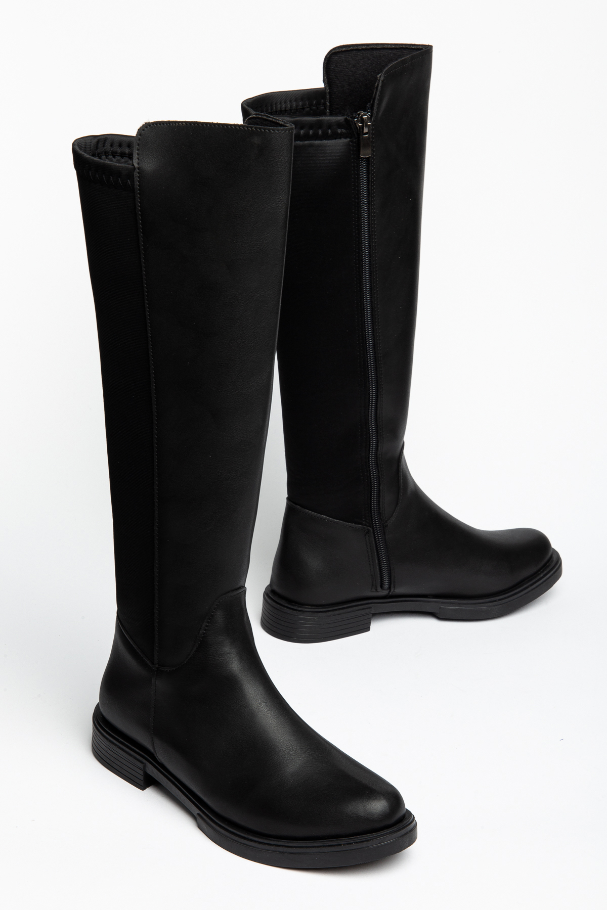 Bilalim Shoes Kumaş Dizaltı Çizme