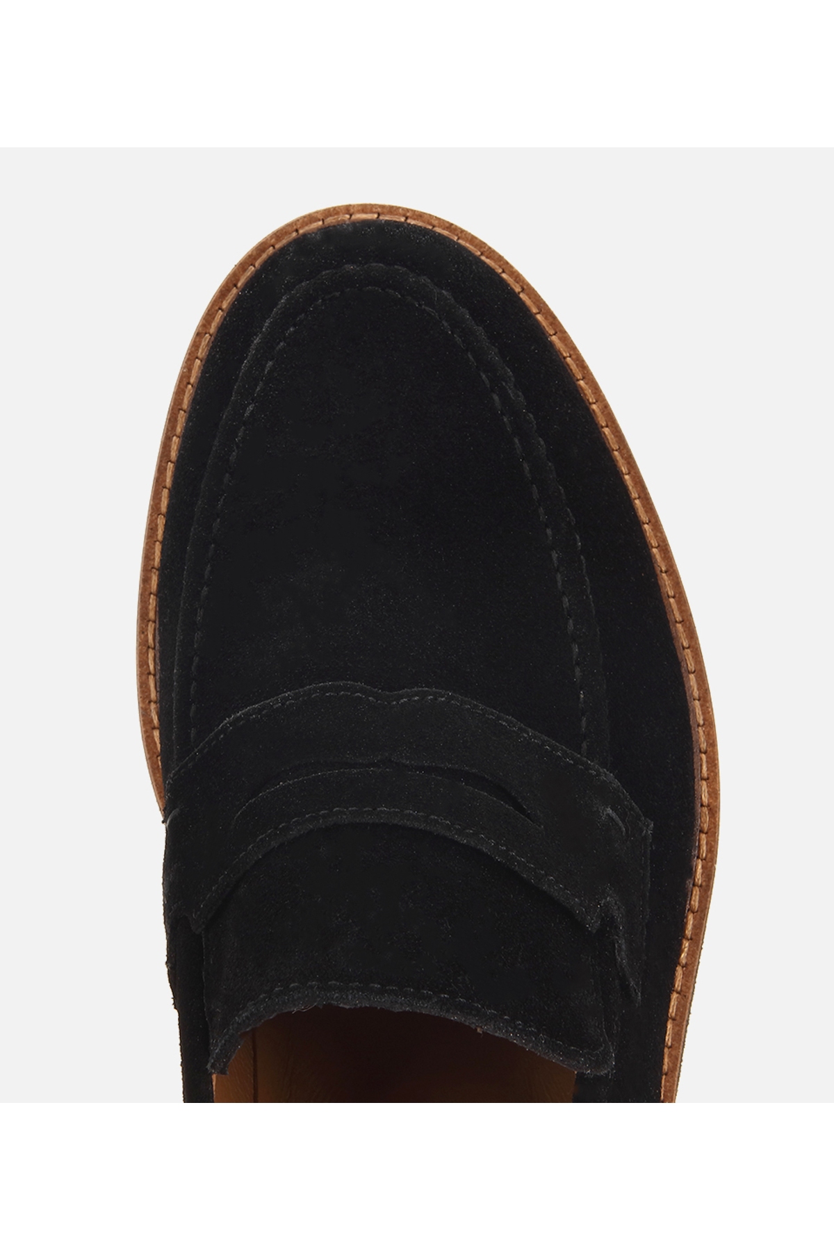 Hotiç Erkek Süet Deri Siyah Klasik Loafer görsel 5