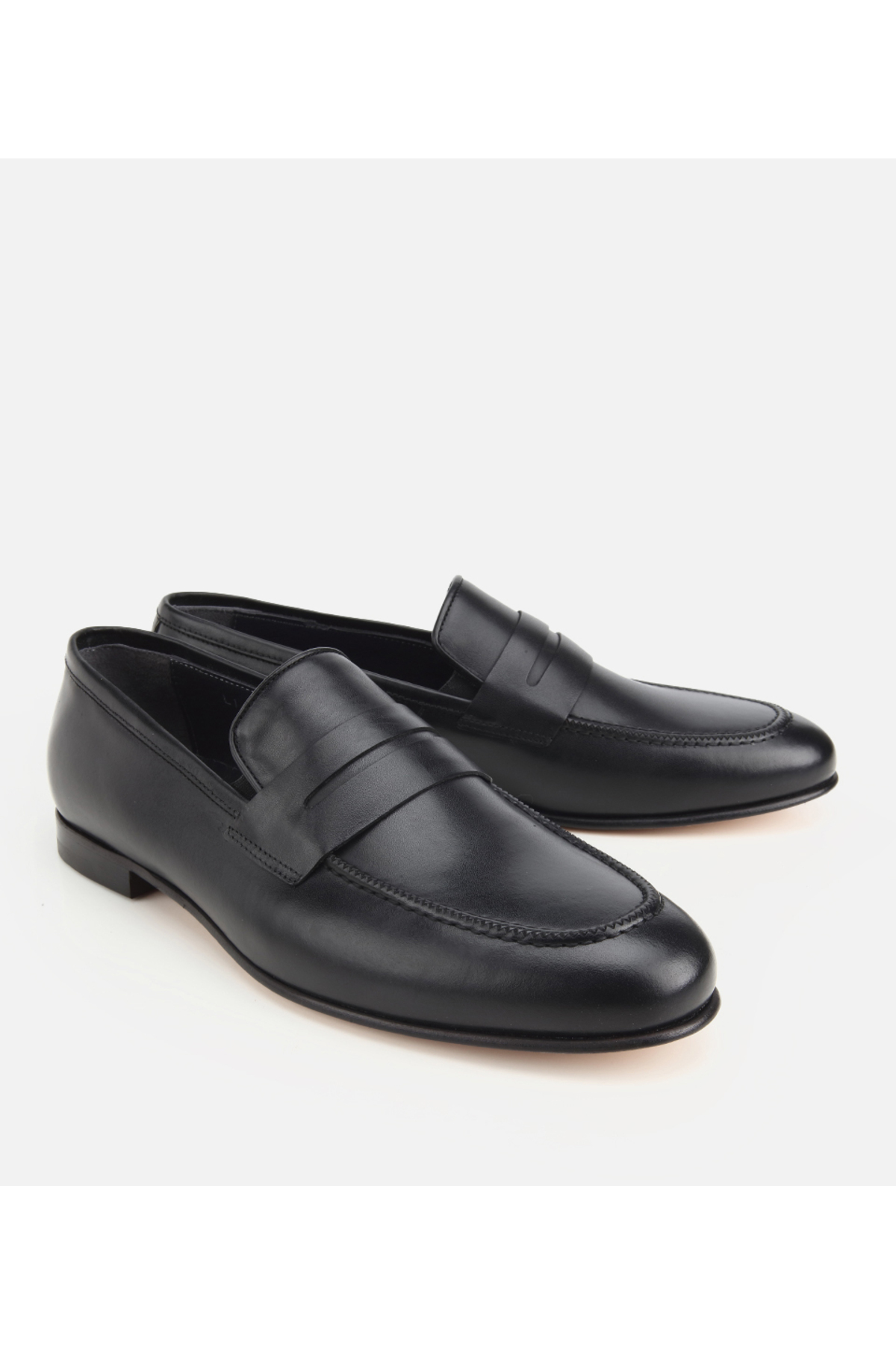 Hotiç Erkek Deri Siyah Klasik Loafer görsel 2