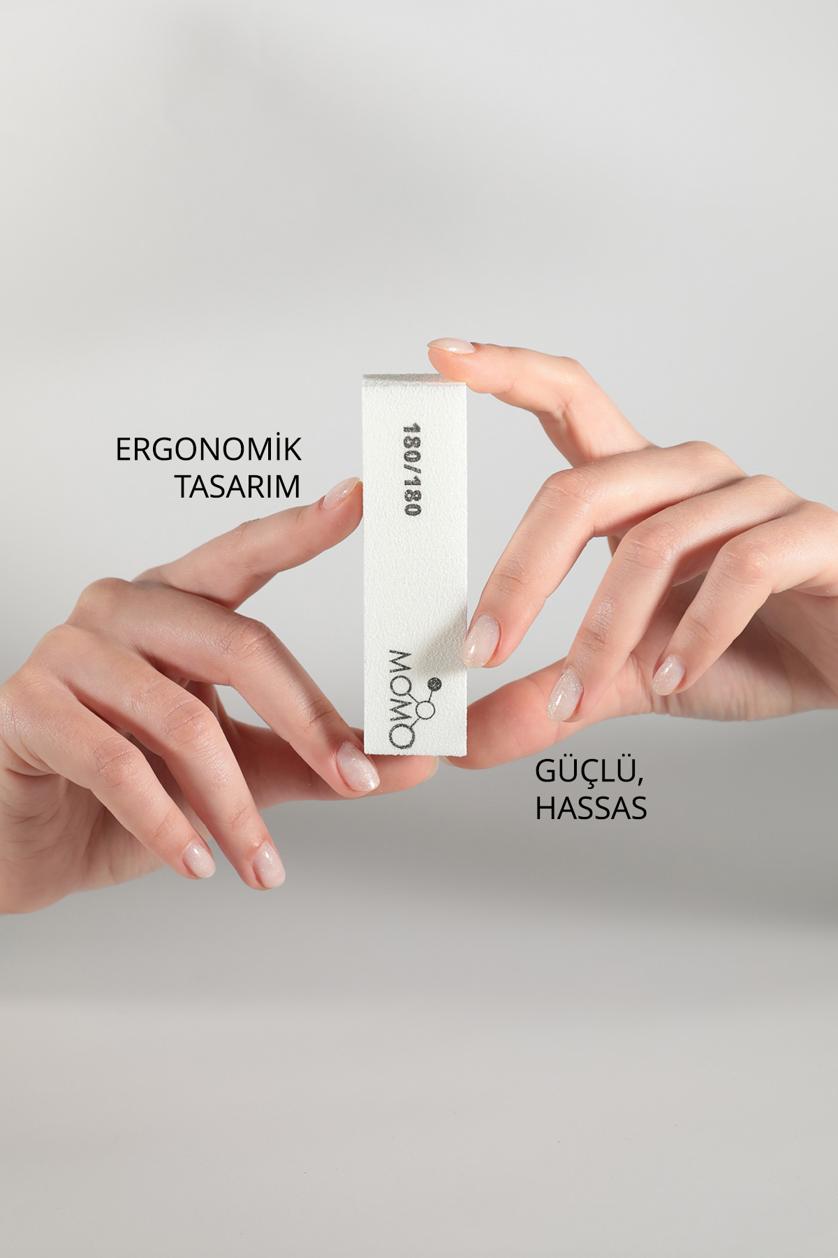 Tırnak Üstü Törpü Buffer 180/180 Beyaz 10 cm — 8860103C02G21RK01 — تصویر 3 از 7
