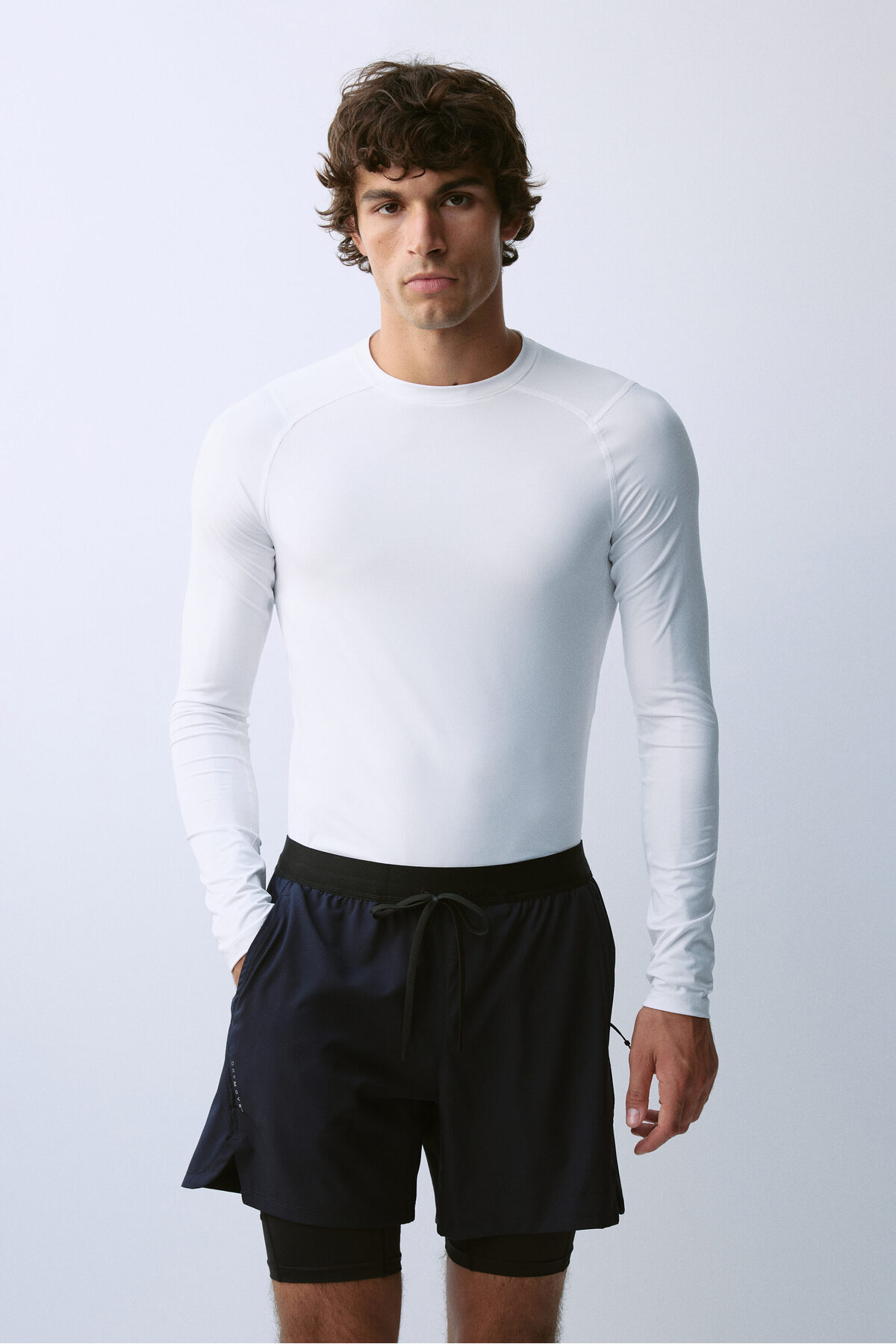 تاپ ورزشی فشرده سازی مناسب DryMove™ اچ اند ام تی شرت ورزشی H&M