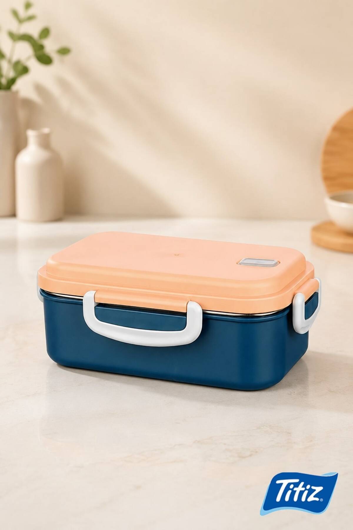 Titiz Plastik Titiz Aura Lunch Box Çelik Yemek Kabı 500ML - Fiyatı