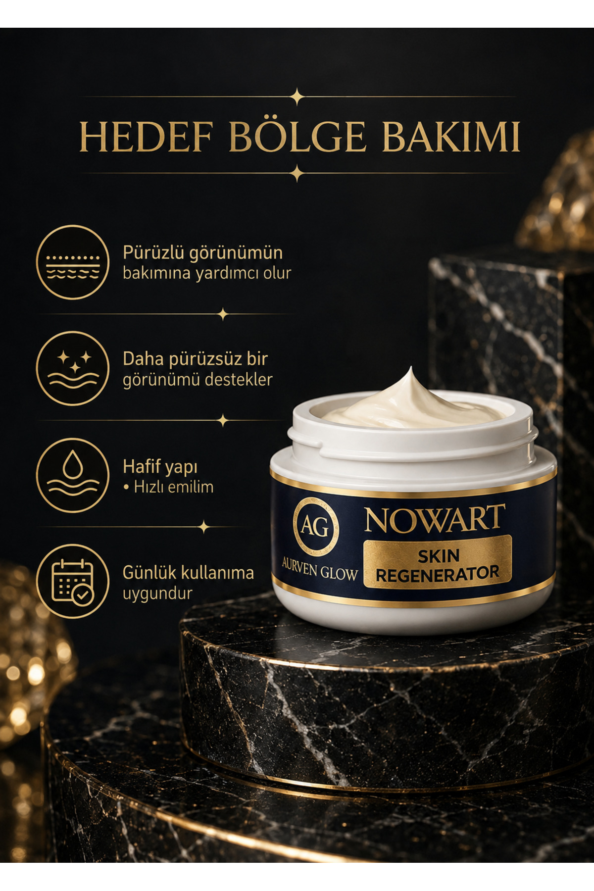 Nowart Skin Regenerator + Luven Glow Leke Karşıtı Serum — KR-SRM-001 — تصویر 5 از 6