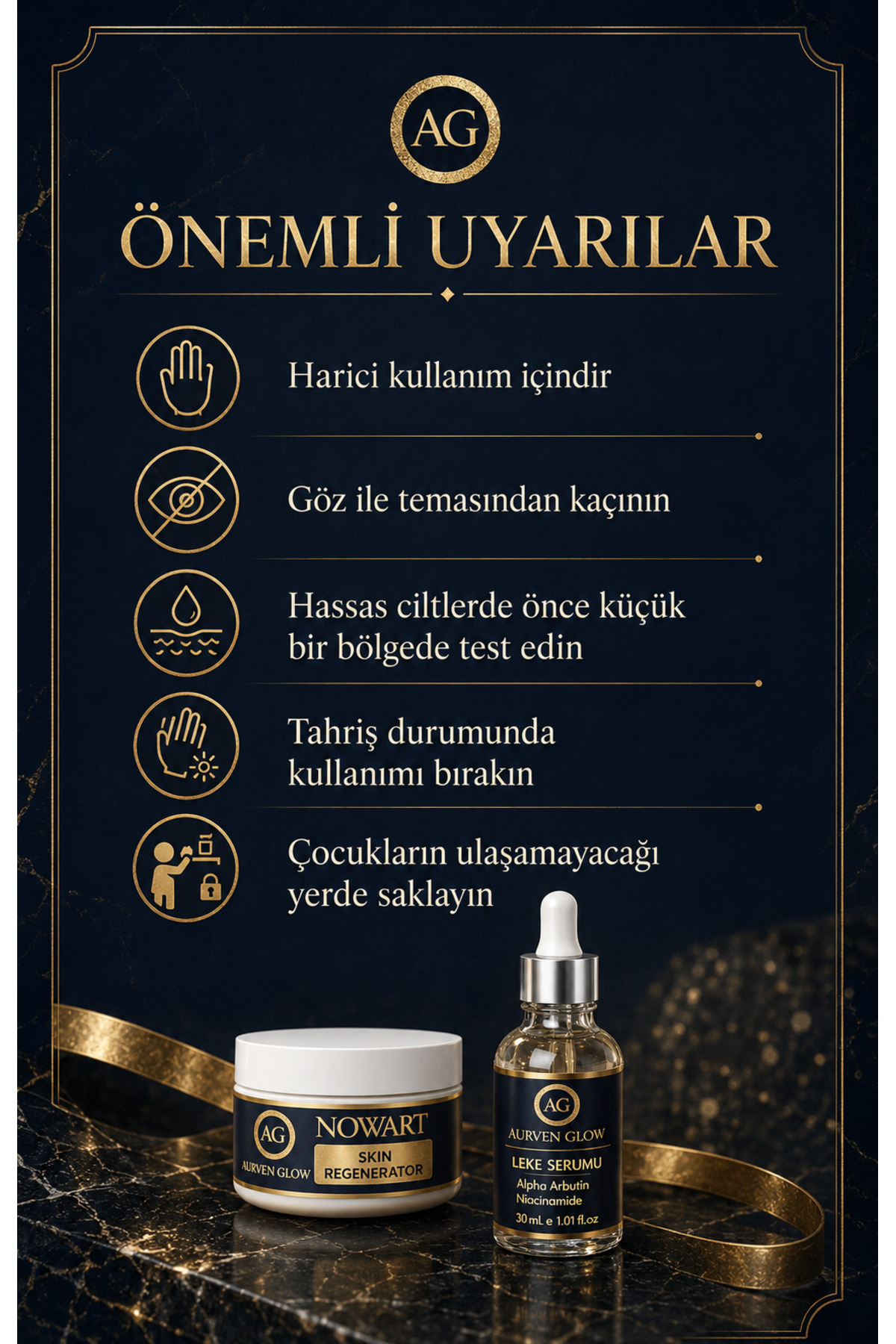 Nowart Skin Regenerator + Luven Glow Leke Karşıtı Serum — KR-SRM-001 — تصویر 6 از 6