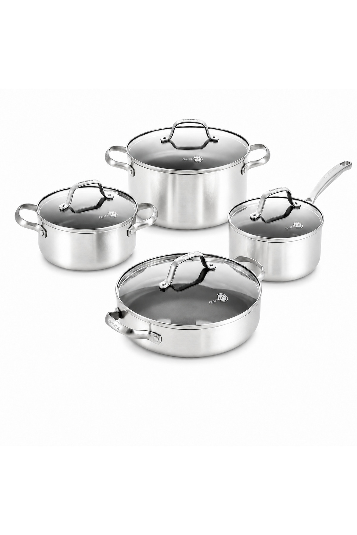 Greenpan Geneva 3-Ply PFAS İçermez Thermolon™ Seramik Yüzeyli 8