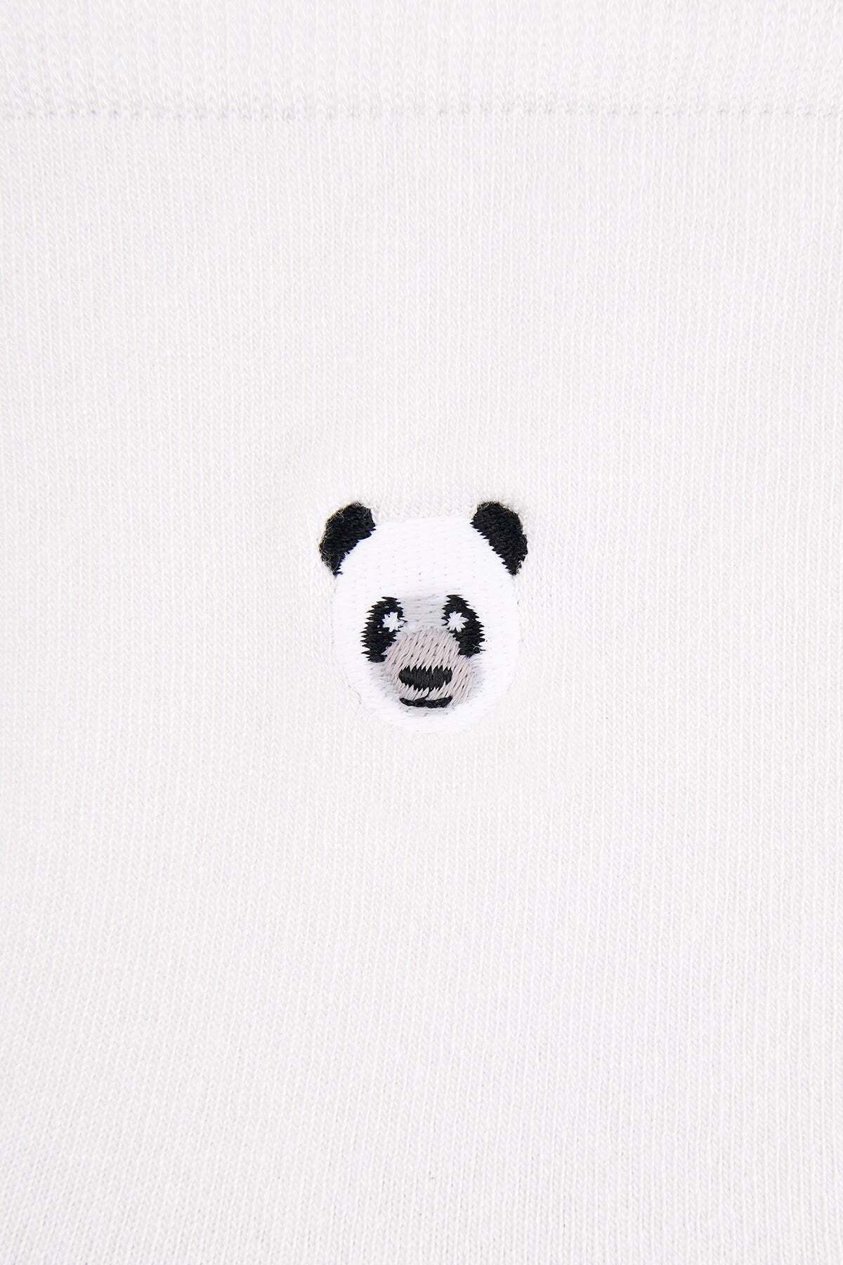Reflect Studio Panda Bambu Çorap - Beyaz görsel 3