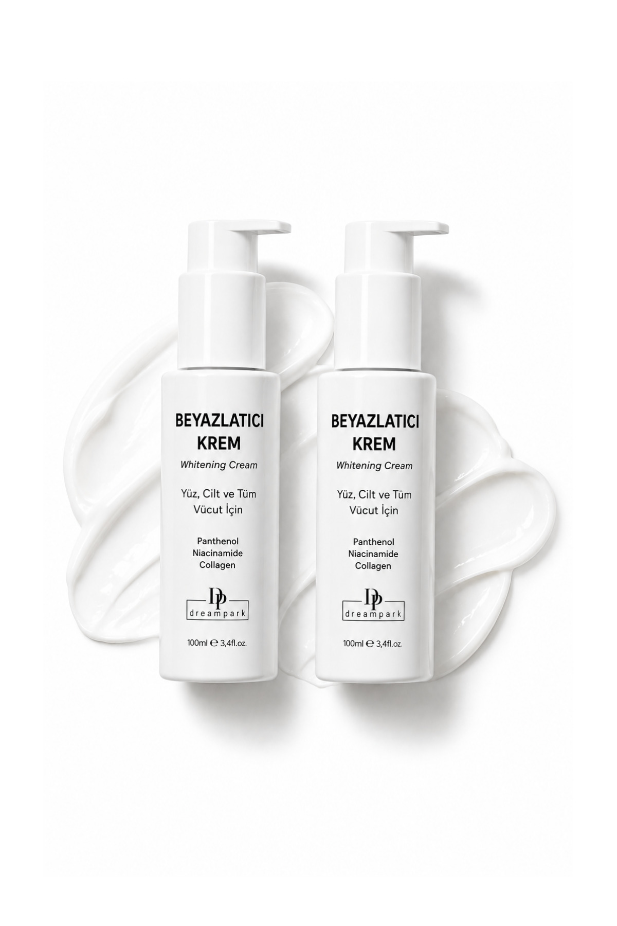 DREAMPARK İkili Beyazlatıcı Krem, Aydınlatıcı Ve Besleyici, Collagen Ve Niacinamide Içeren Whitening Cream — DR0943893