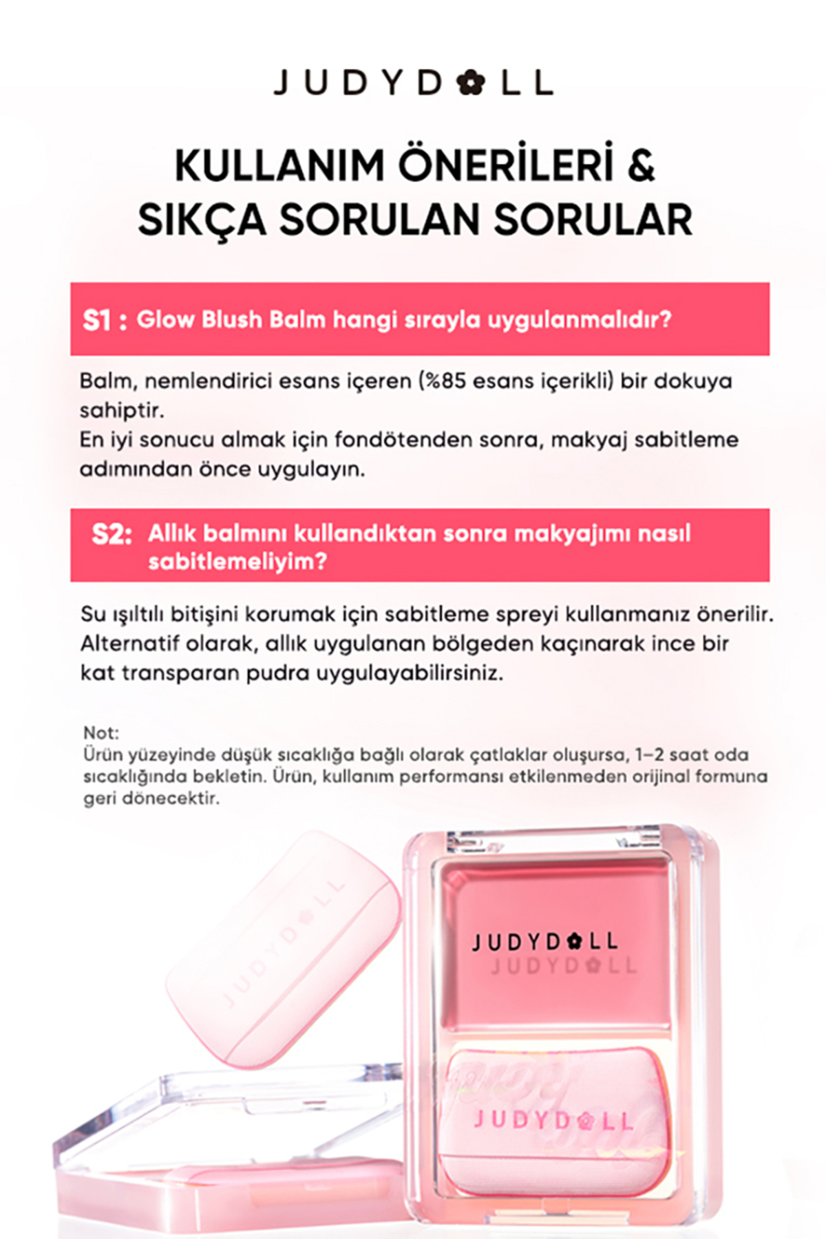 Glow Blush Balm Işıltı Veren Krem Allık #04 Spring Breeze — صورتی AU2600039 — تصویر 6 از 9