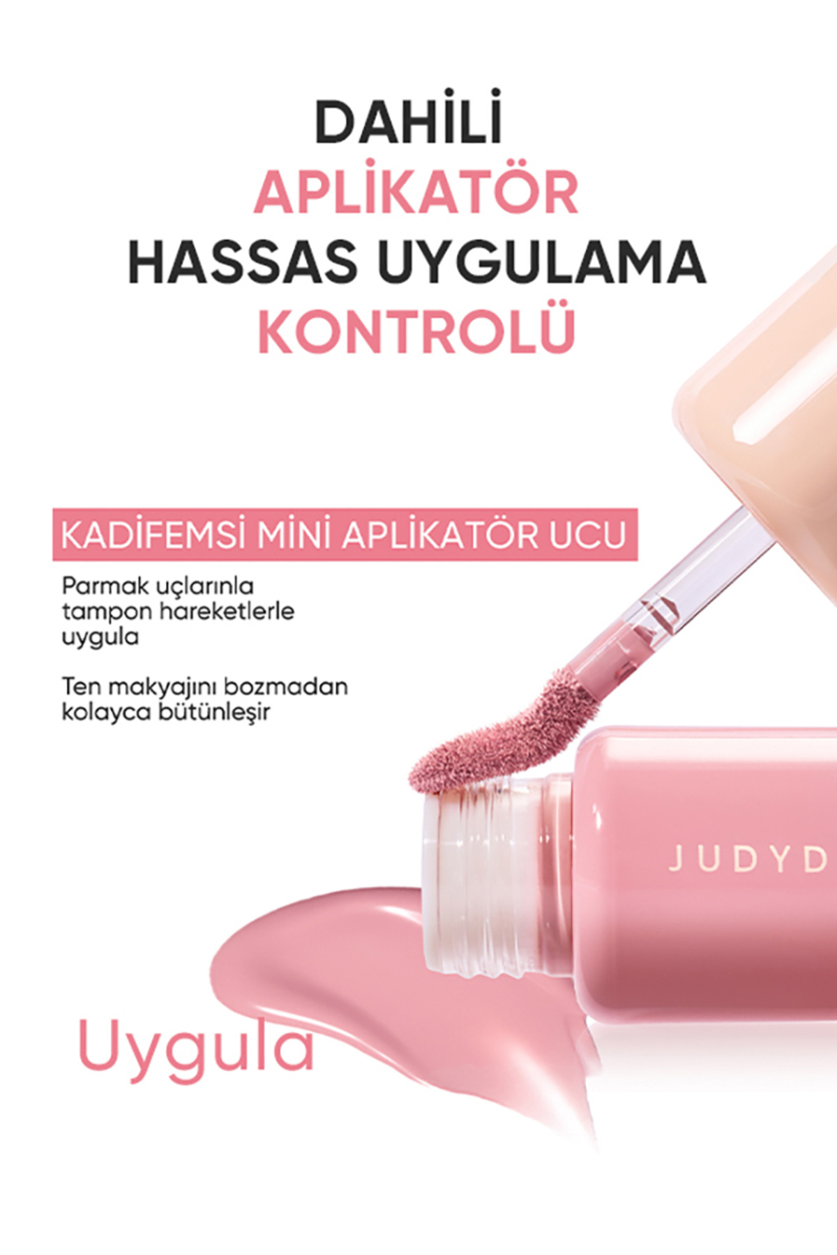 Soft And Smooth Blush Lotion 01 Fig | Likit Allık — صورتی judydoll-9429075394837 — تصویر 6 از 9