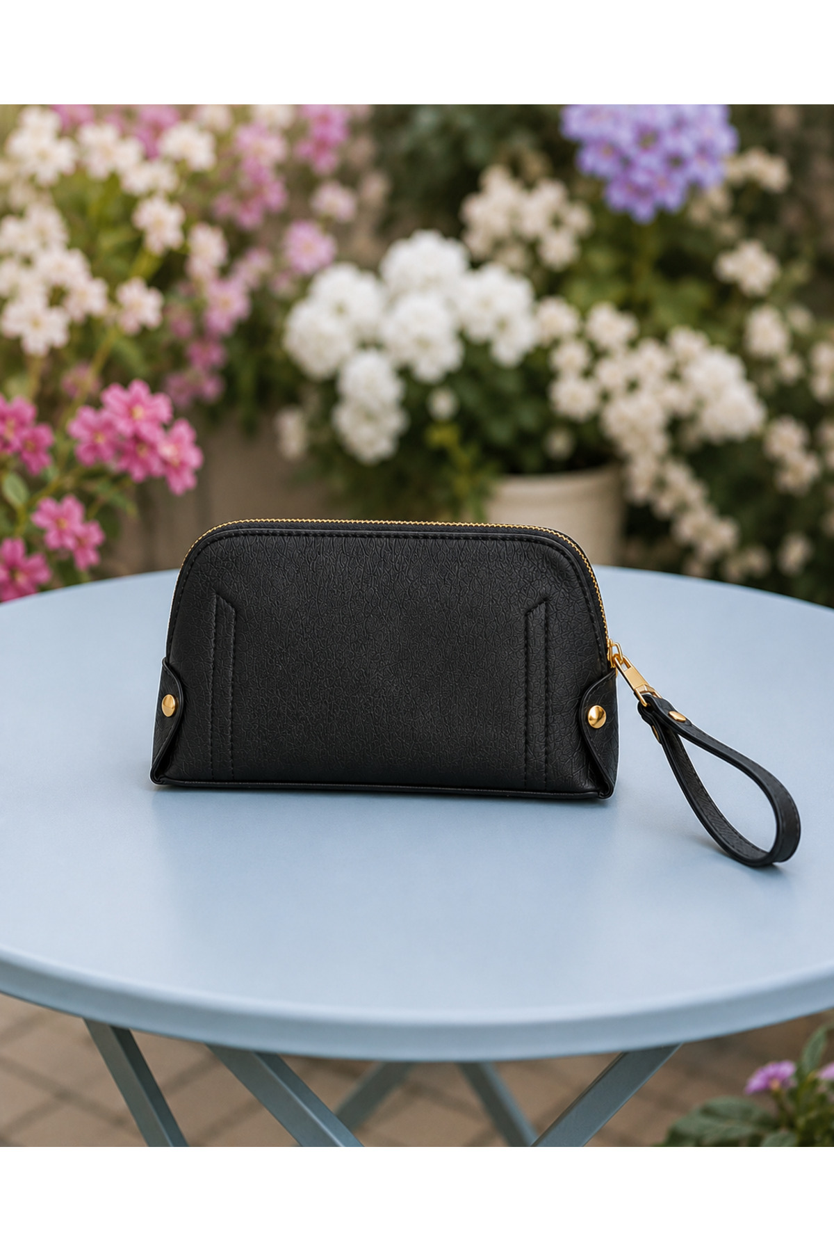 lizy's Kadın Portföy El Çantası Bilek Askılı Şık Portföy Clutch Çanta % 100 YERLİ ÜRETİM görsel 5