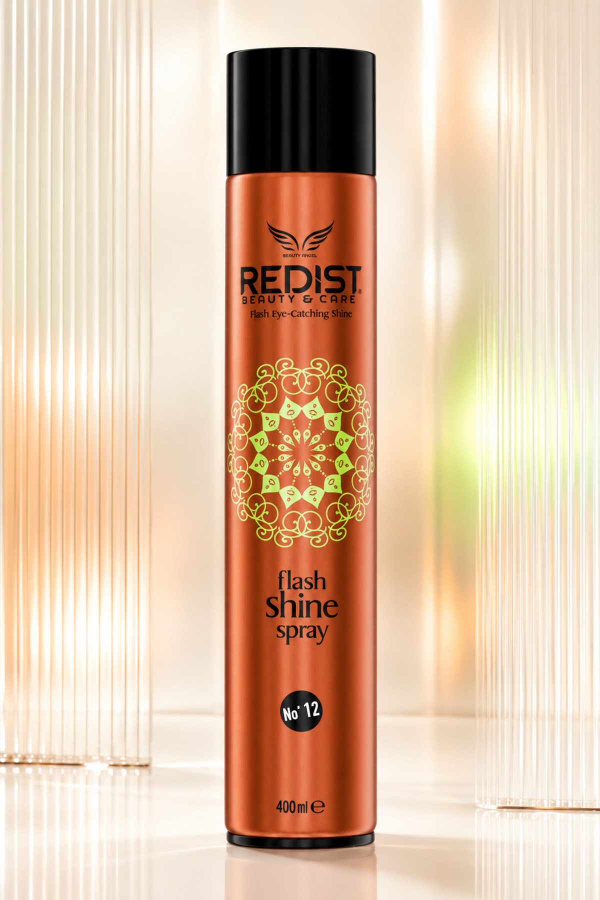 Parlatıcı Sprey Flash Shine 400 ml Parlak Görünüm Saçlar - Vegan — 70080 — تصویر 8 از 9