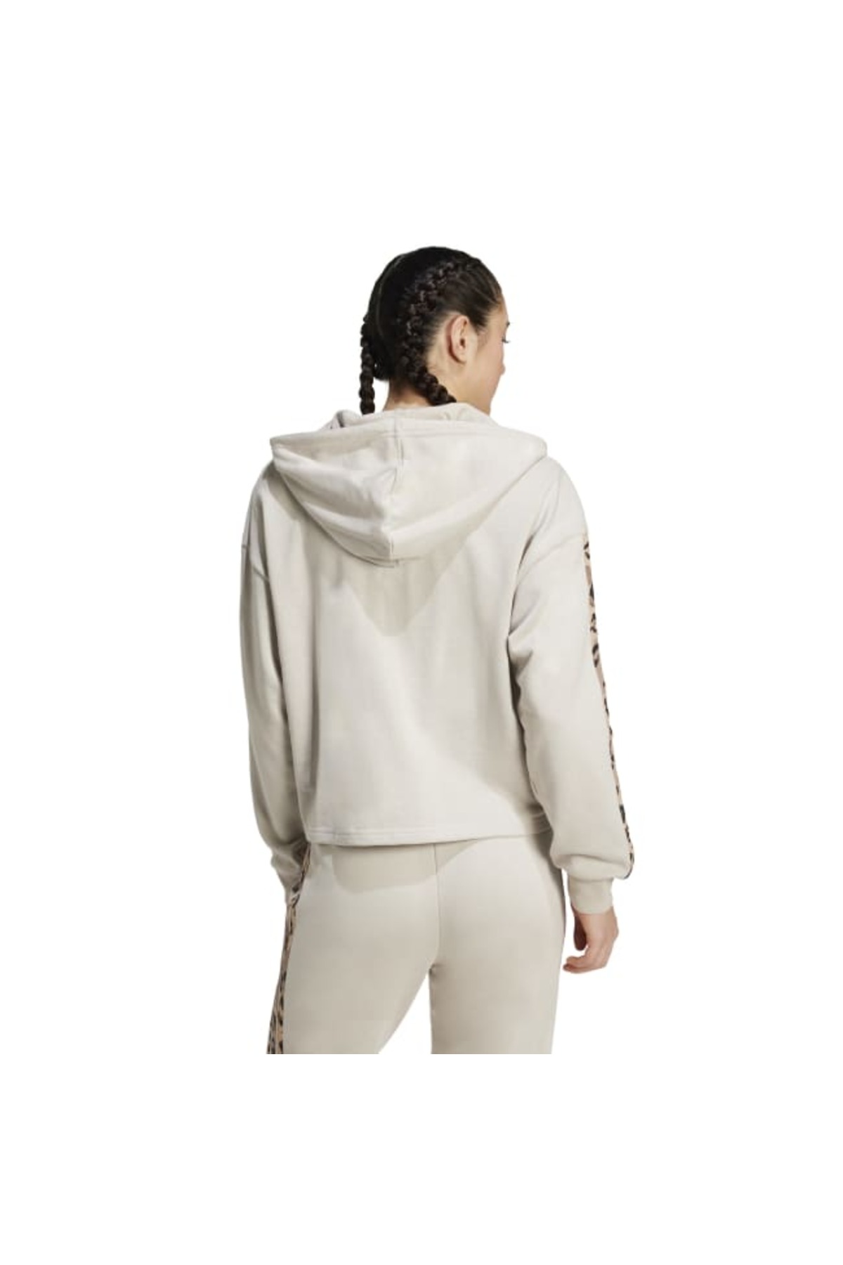adidas Kadın Kapüşonlu Sweet W AOP FT FZ JM1860 görsel 3