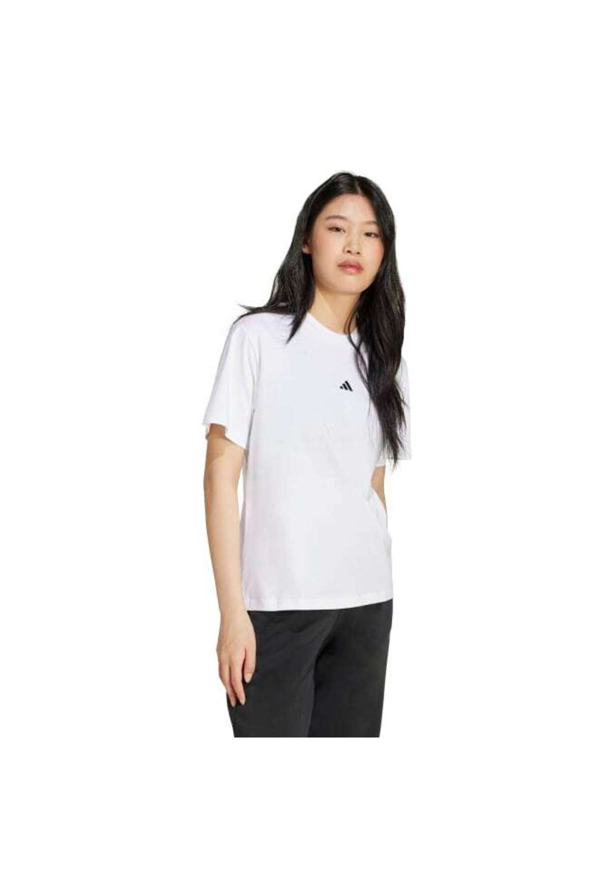 adidas Essentials Small Logo Cotton Tişört görsel 7