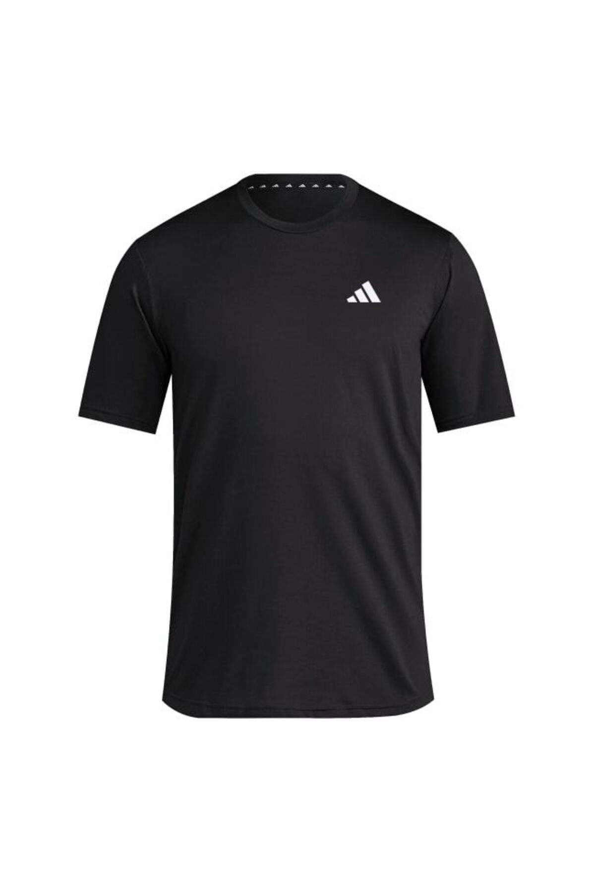 adidas Train Essentials Feelready Erkek Siyah Antrenman T-Shirt IC7438 görsel 2