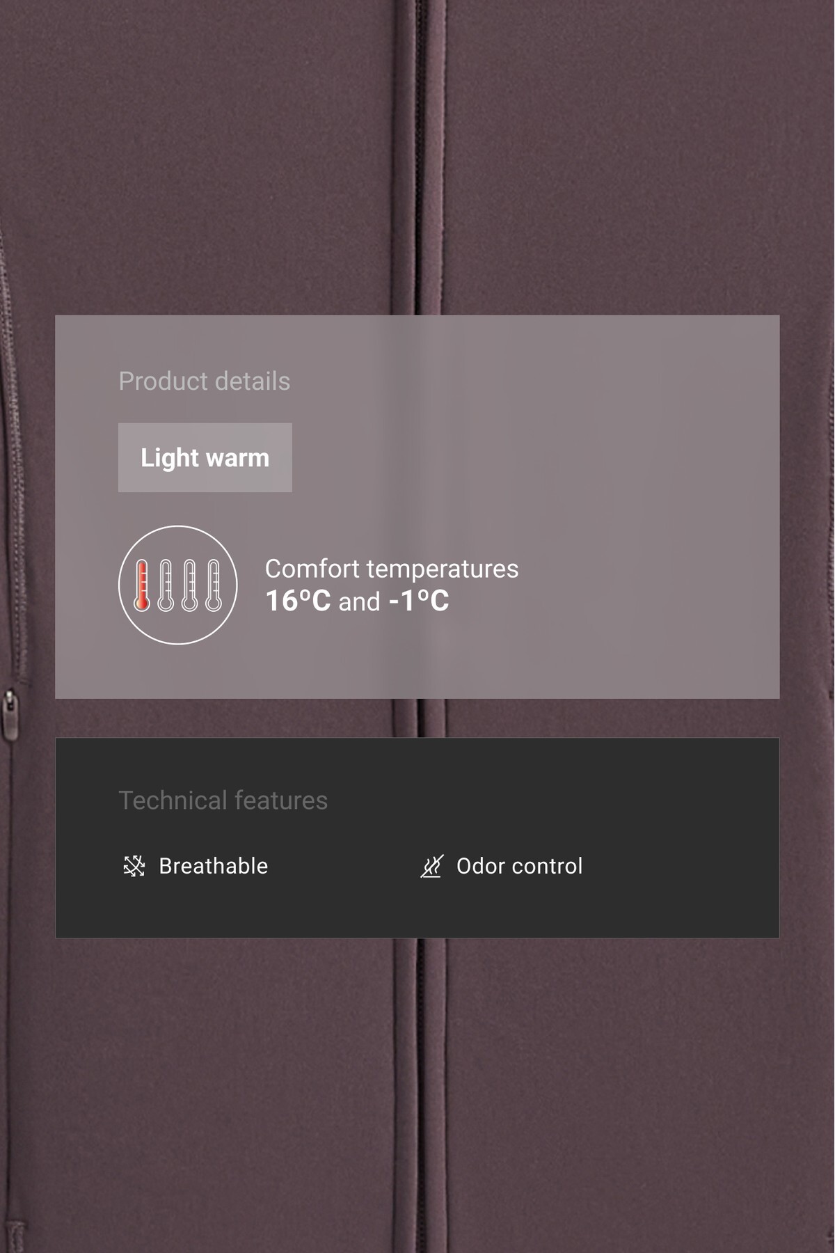Oysho Kısa teknik Light warm ceket görsel 5