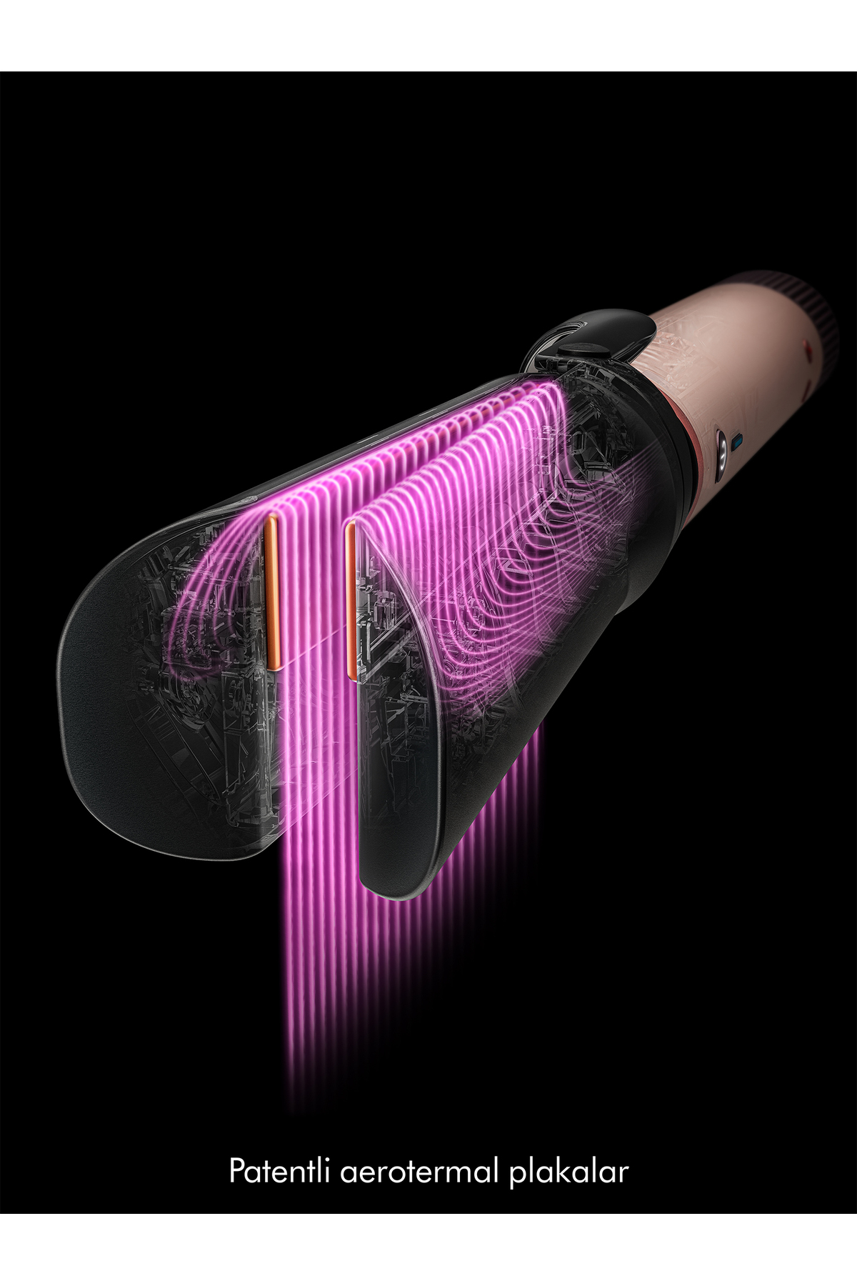 ست حالت‌دهنده و خشک‌کن مو Airwrap Co-anda2x™ (صورتی سرامیکی)