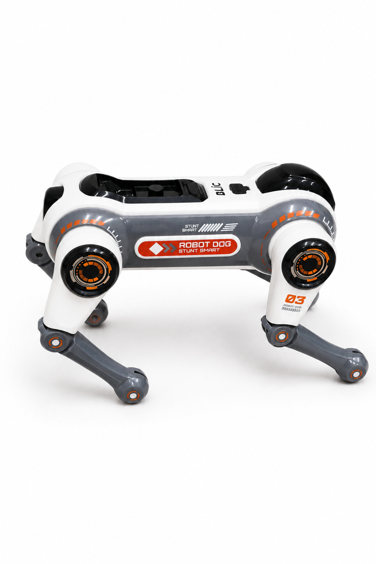 BRB1 Akıllı Robot Köpek – Sesli Komutlu, 2.4 GHz Kumandalı, Programlanabilir, Işıklı ve Müzikli