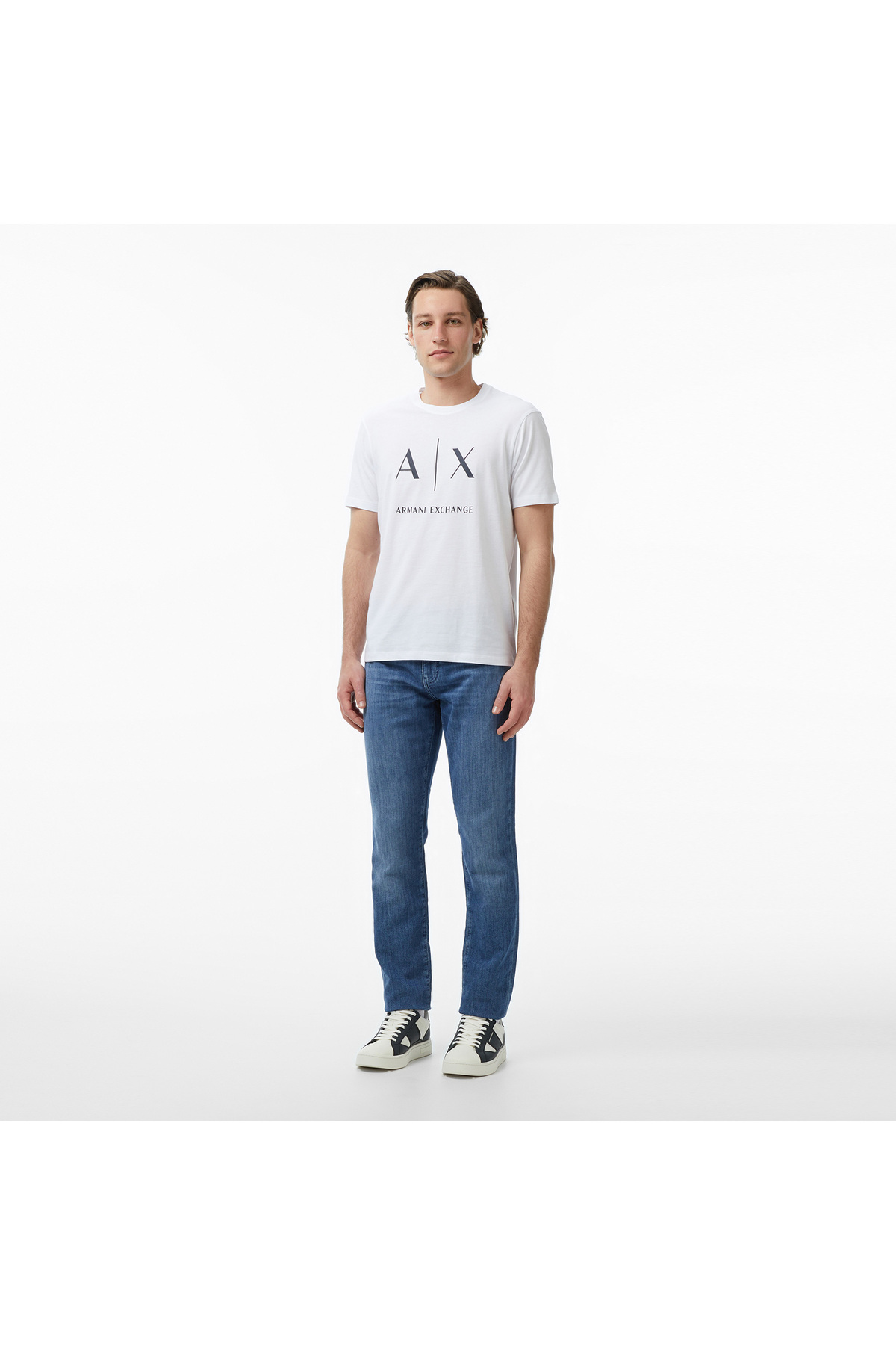 شلوار جین آبی مردانه آرمانی اکسچنج شلوار جین Armani Exchange