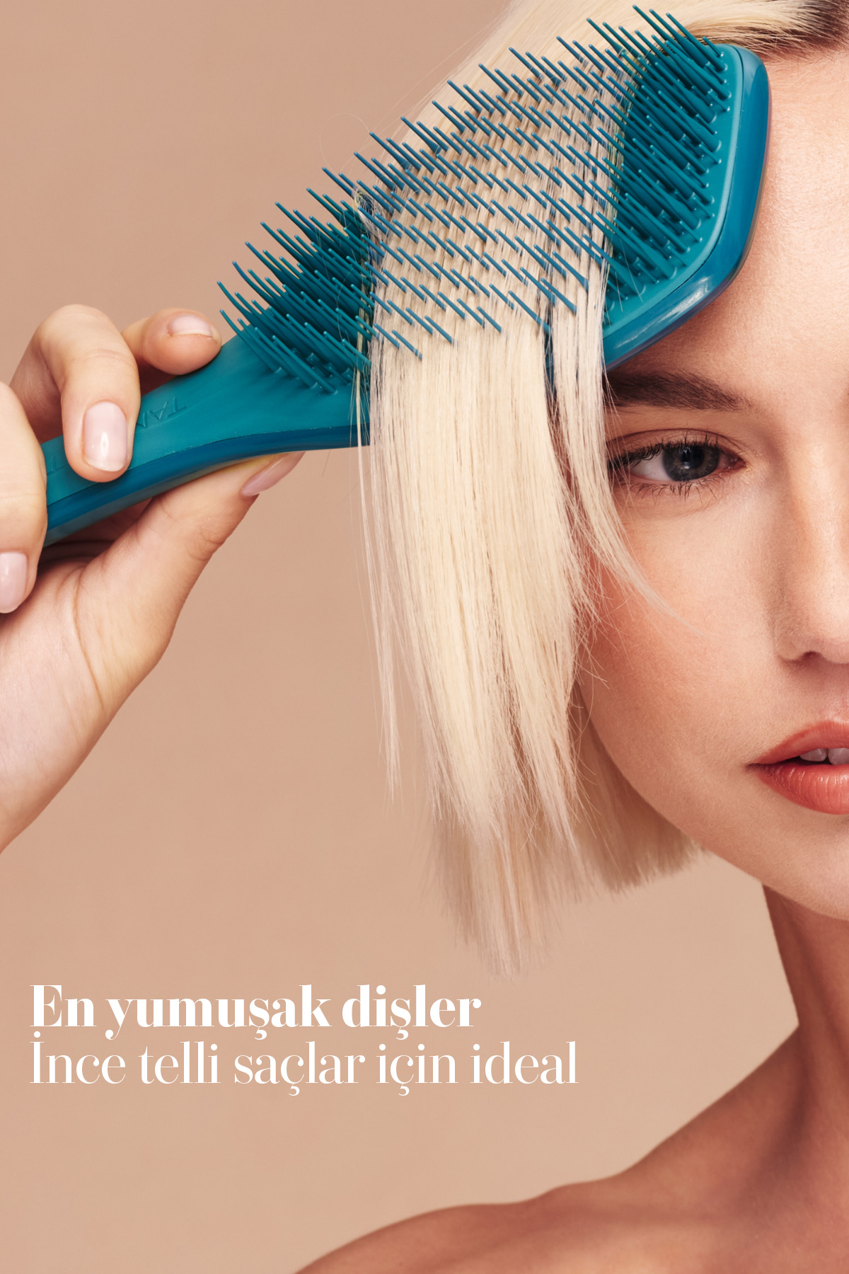 Complete Carebrush Mavi İnce Telli ve Hassas Saçlar için Saç Fırçası-Tarak — آبی 50102-001-1 — تصویر 6 از 8