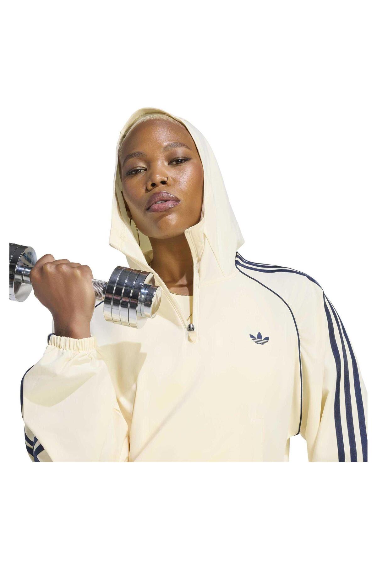 adidas KT7083-K Og Sp Cover Up Kadın Sarı görsel 3