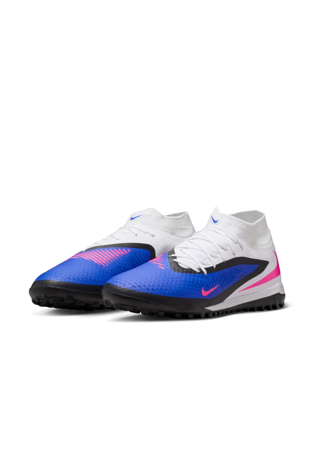 Nike Phantom 6 High Academy Tf Erkek Mavi Halı Saha Ayakkabısı HQ2277-446 görsel 7