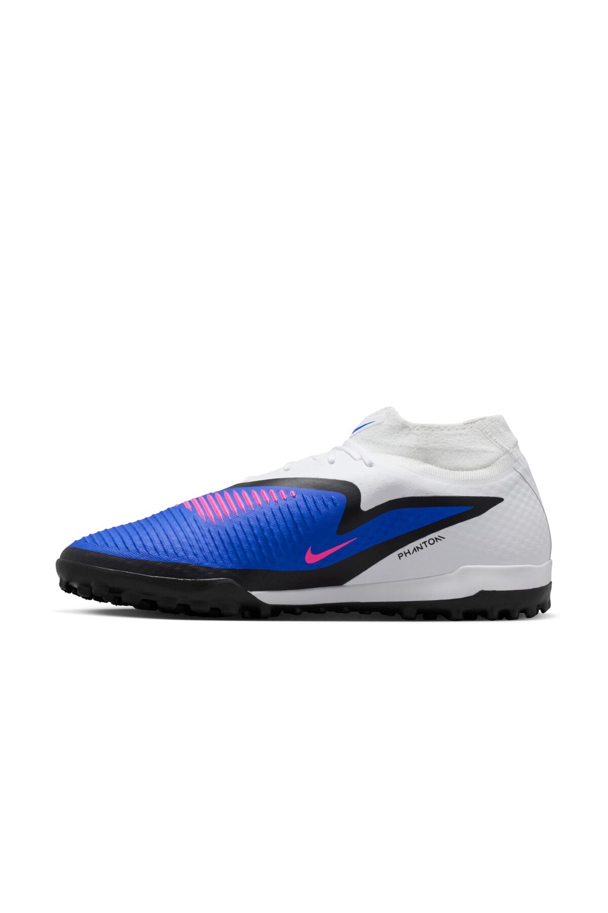 Nike Phantom 6 High Academy Tf Erkek Mavi Halı Saha Ayakkabısı HQ2277-446 görsel 6