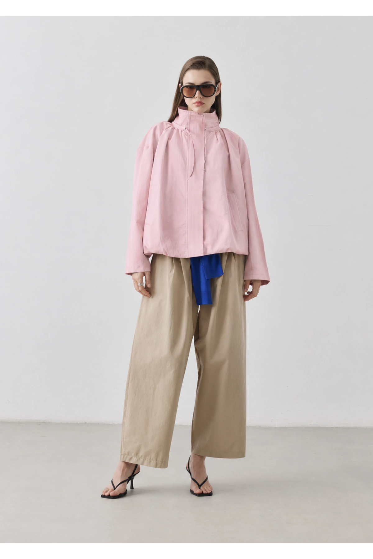 MODA AKSA Ria Premium Selection Bomber Ceket Pembe