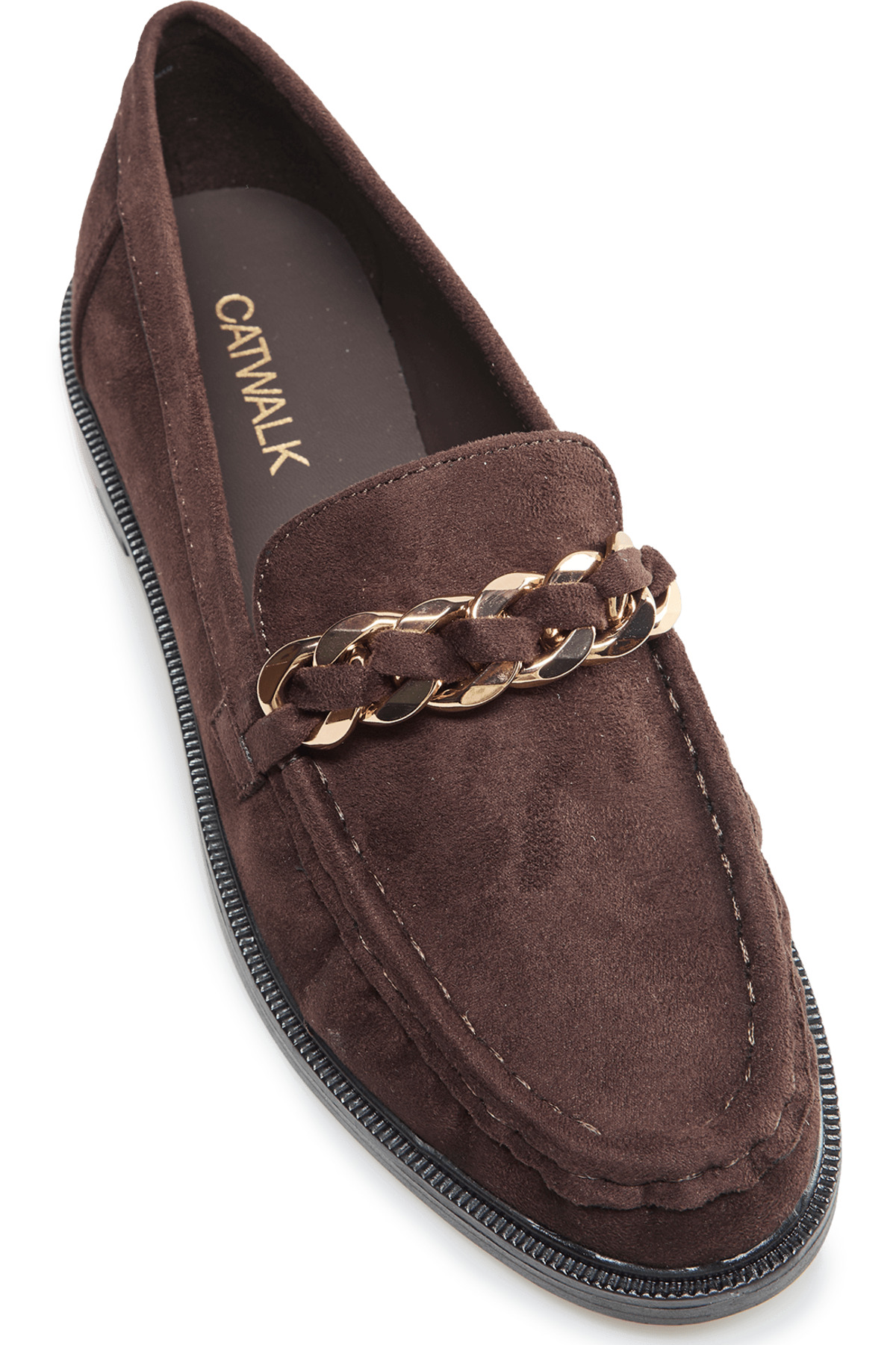 Catwalk Süet Loafer Ayakkabı görsel 2
