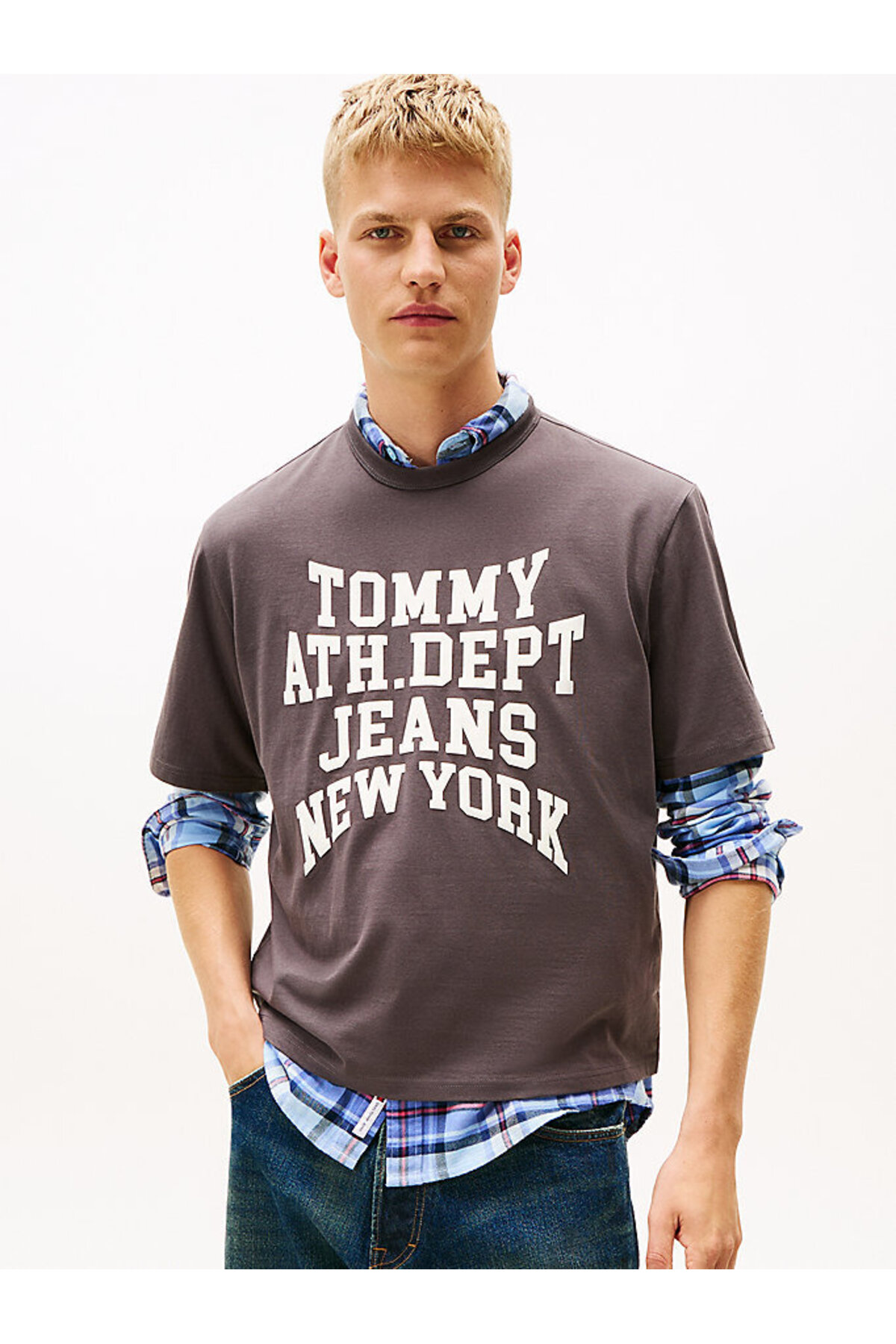 تیشرتمردانهTommy Hilfigerخاکستری