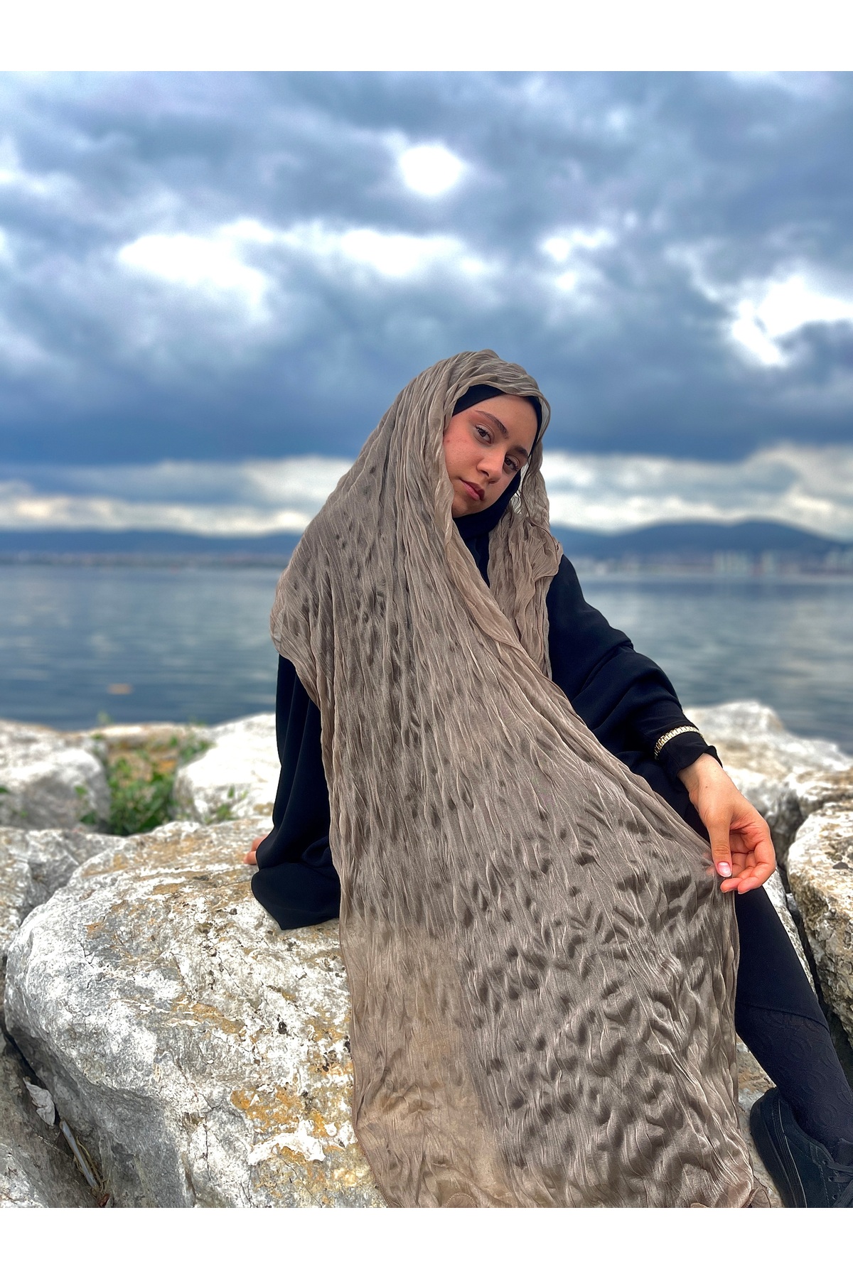 Genel Markalar Çakır Collectionn kıvırcık şal