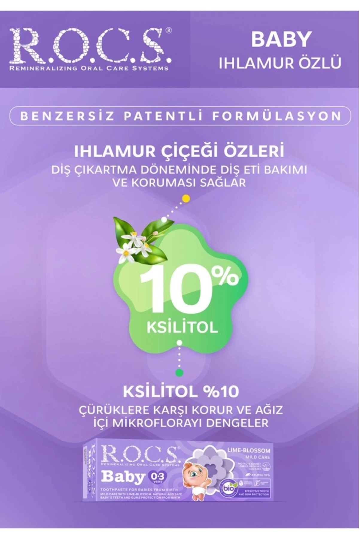 Mey İthalat® .Baby Diş Macunu 0-3 Yaş 35 ml Ihlamur — EYMI-MEYXT356126-00005_R2136 — تصویر 5 از 5