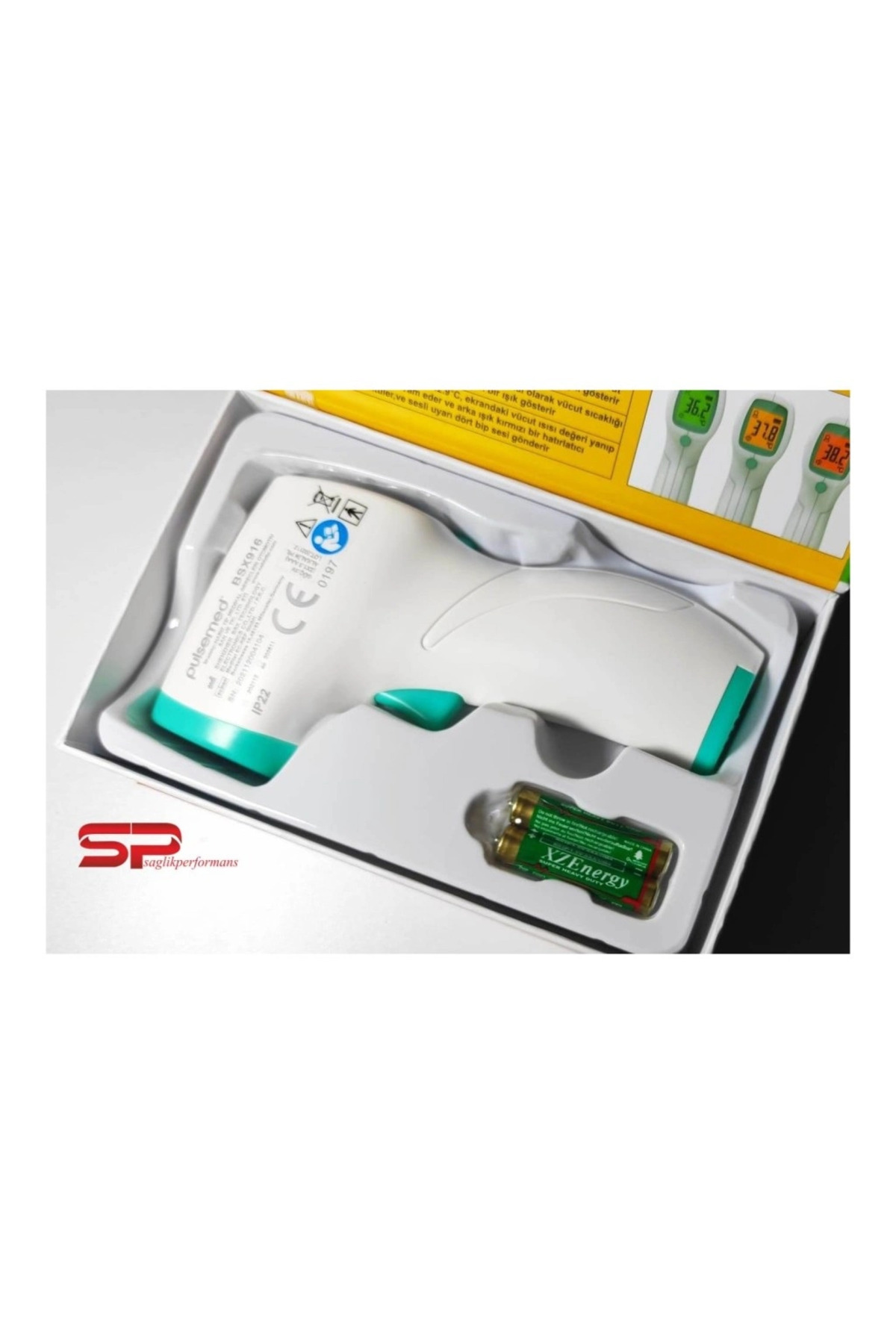 Mey İthalat® Pulsemed Temız Ateş Ölçer — EYMI-MEYXT356500-00006 — تصویر 5 از 5