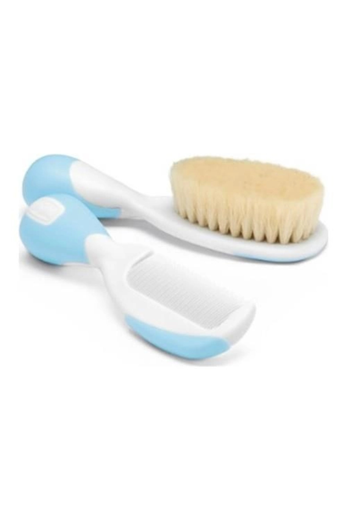 Mey İthalat® Fırça ve Tarak Seti 0 Ay+ Mavi — HFK-MMEYXT356006-00022_R035 — تصویر 2 از 3