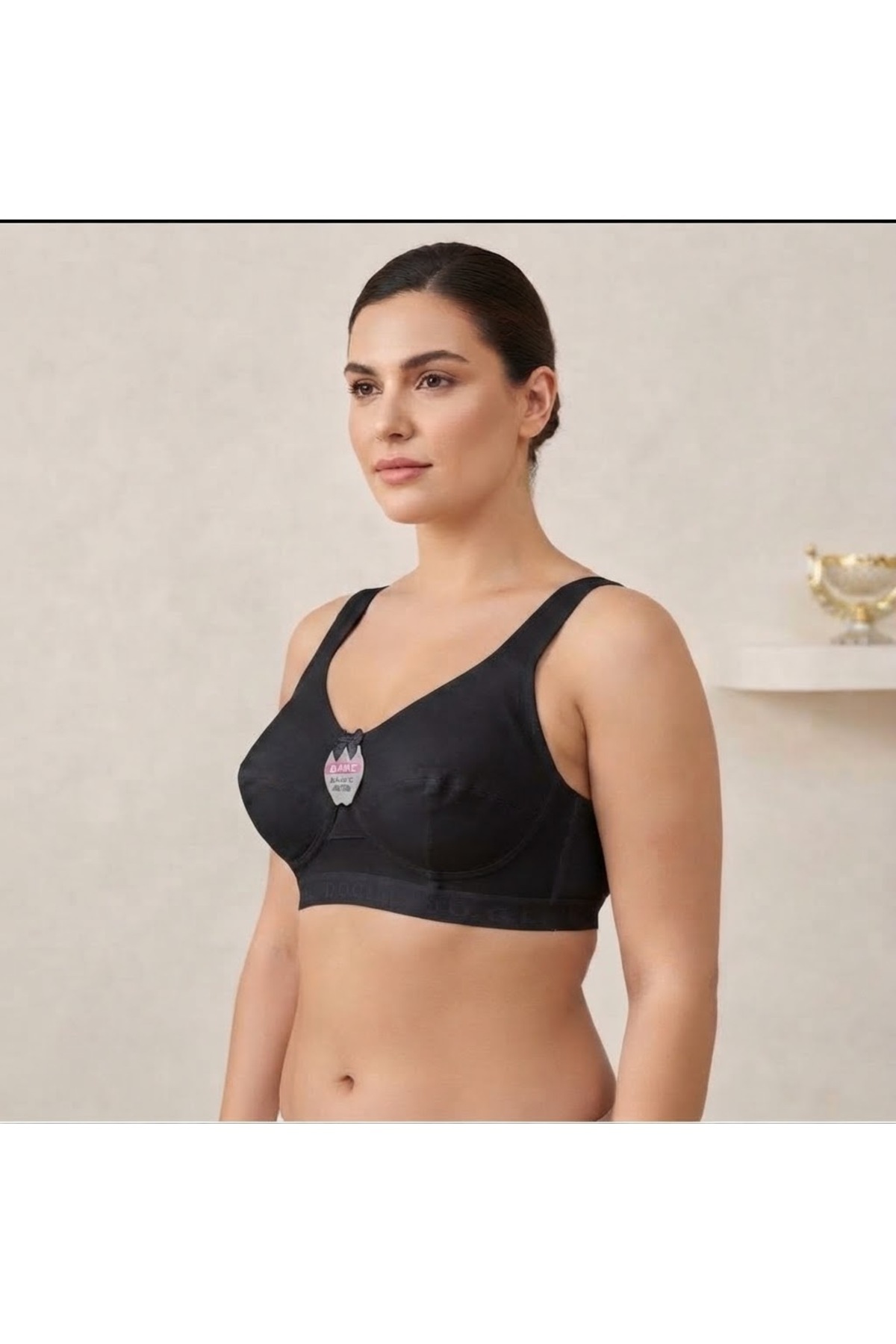 D.O.G.L. Kalın Askılı B Cup Büstiyer Yarım Atlet Sütyen görsel 2