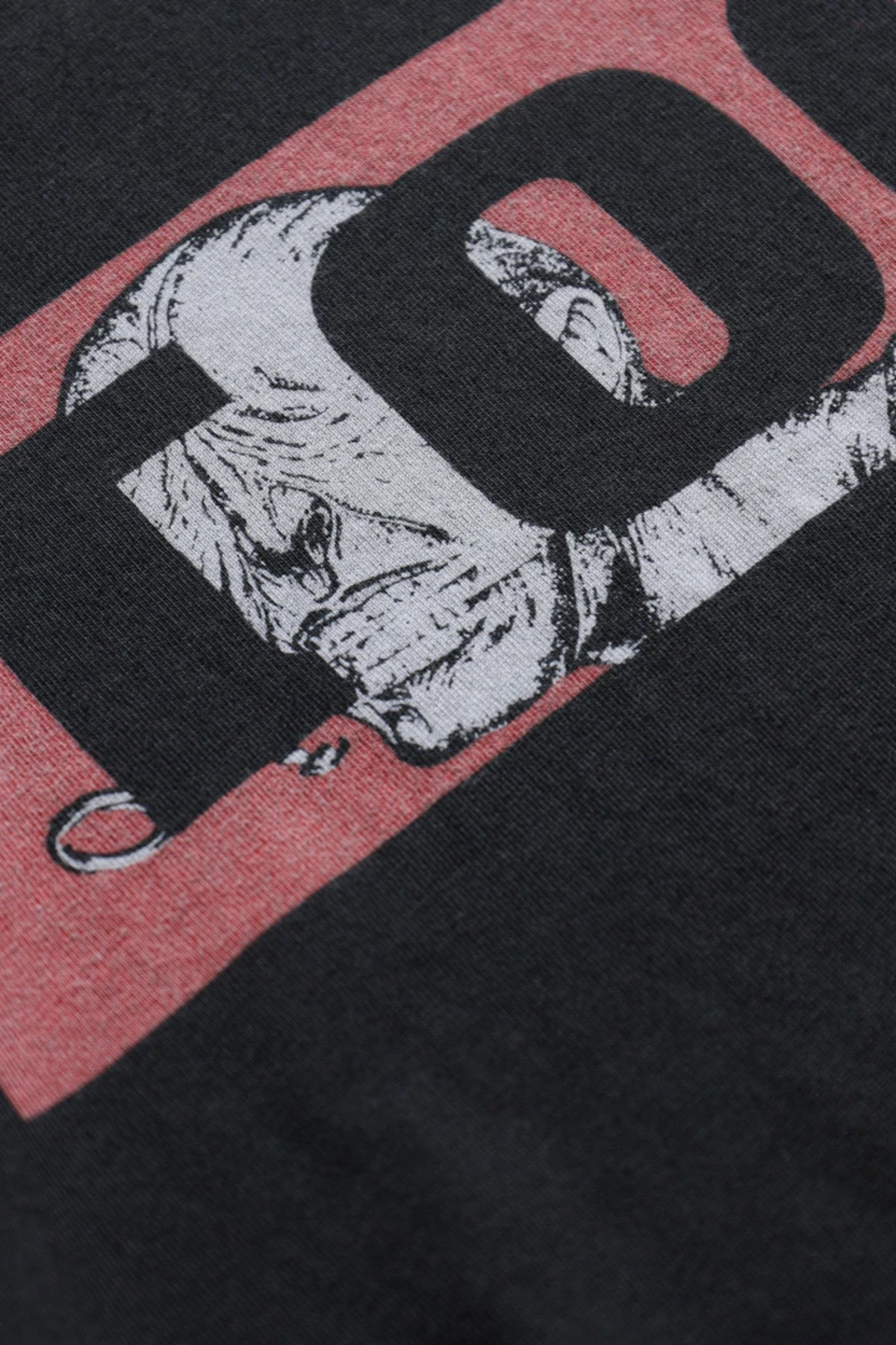 Overdrive Tool Medicine Twins Oversize Tersten Acid Yıkamalı Unisex Siyah Kısa Kol Tshirt görsel 5
