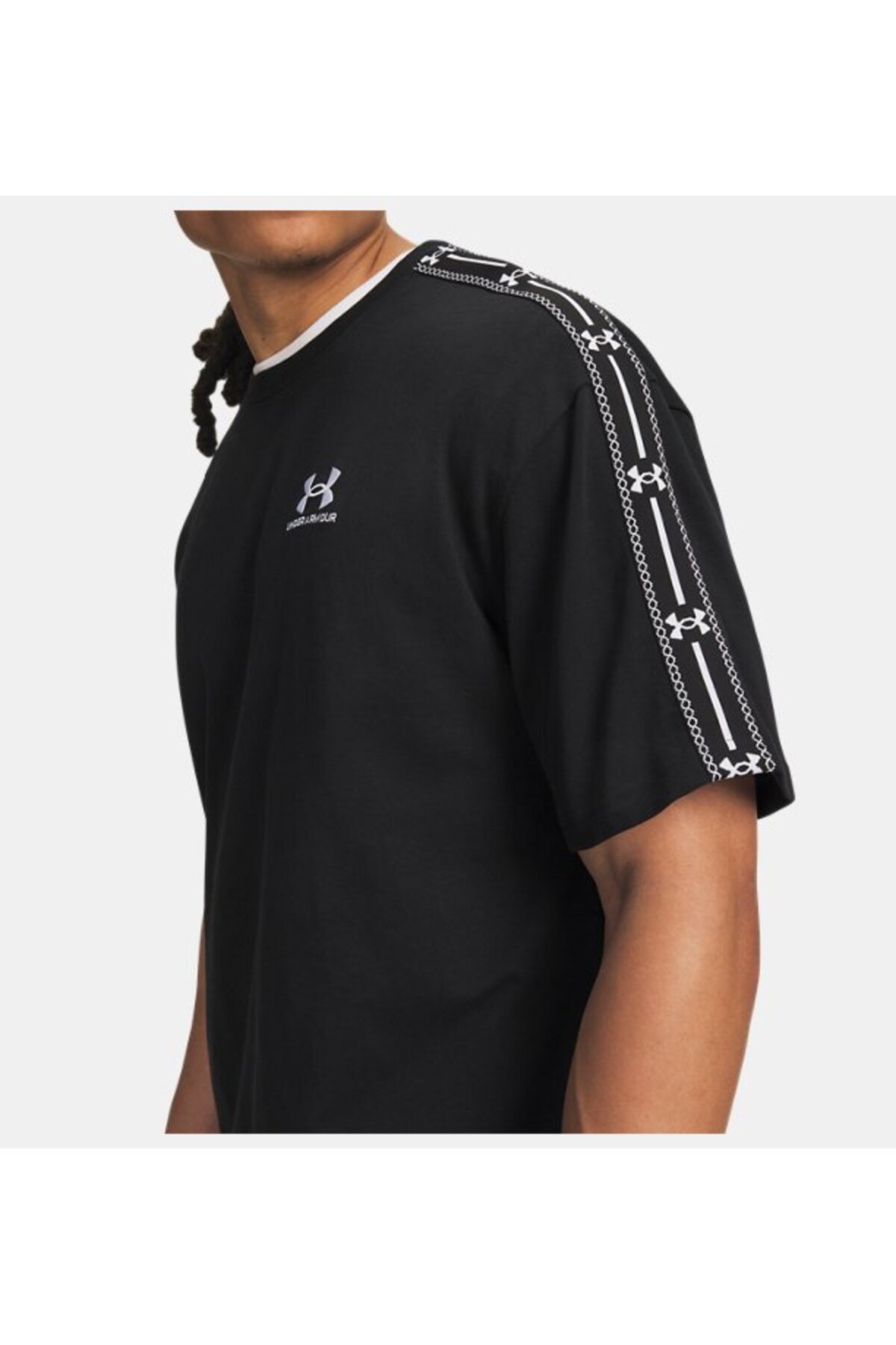 Under Armour Erkek UA Icon Heawyweight Taped T-shirt görsel 2