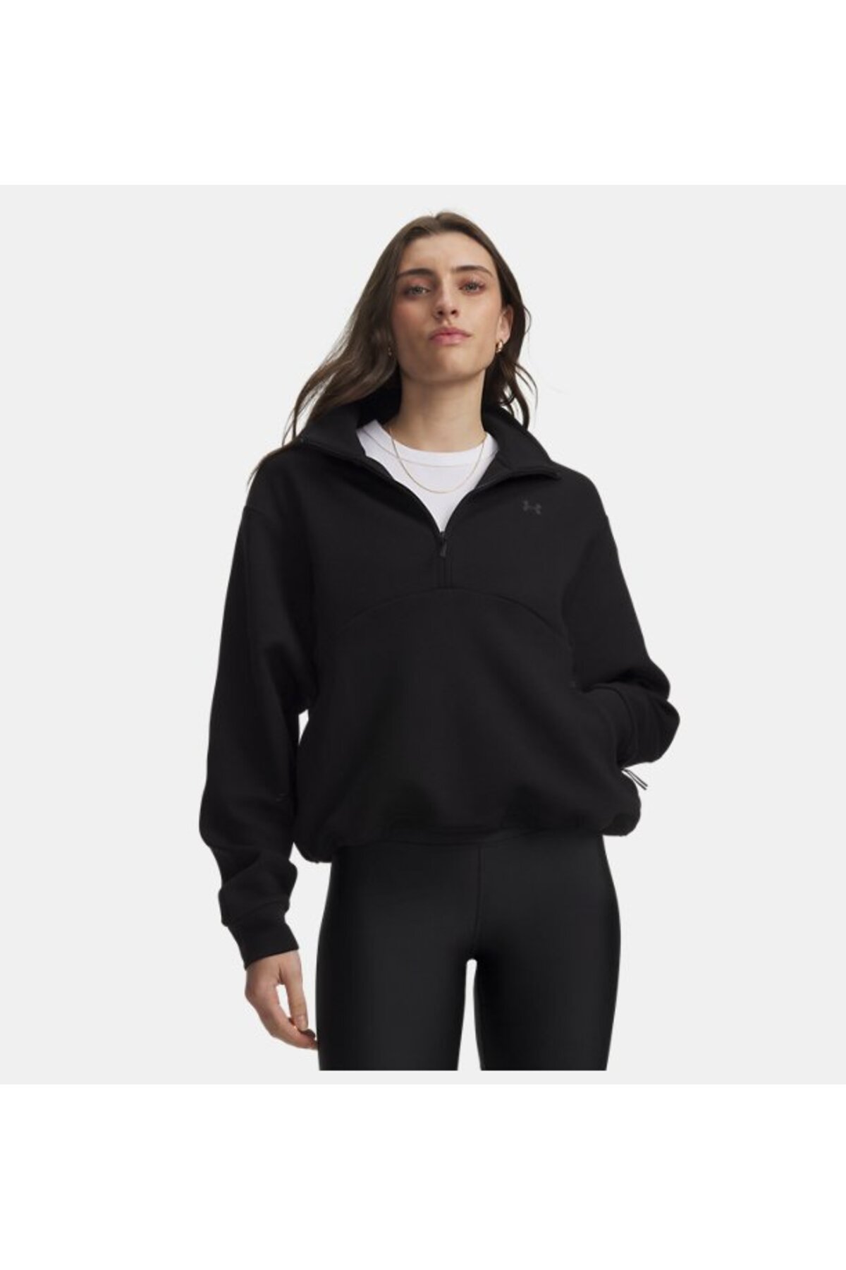 Under Armour Kadın UA Unstoppable Fleece Yarım Fermuarlı Sweatshirt