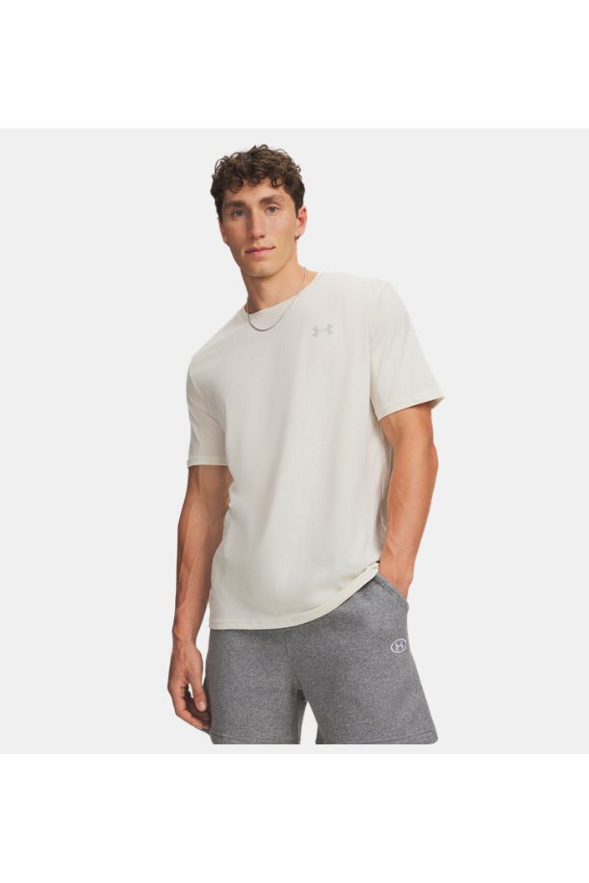 Under Armour Erkek UA Left Chest Lockup Kısa Kollu T-shirt