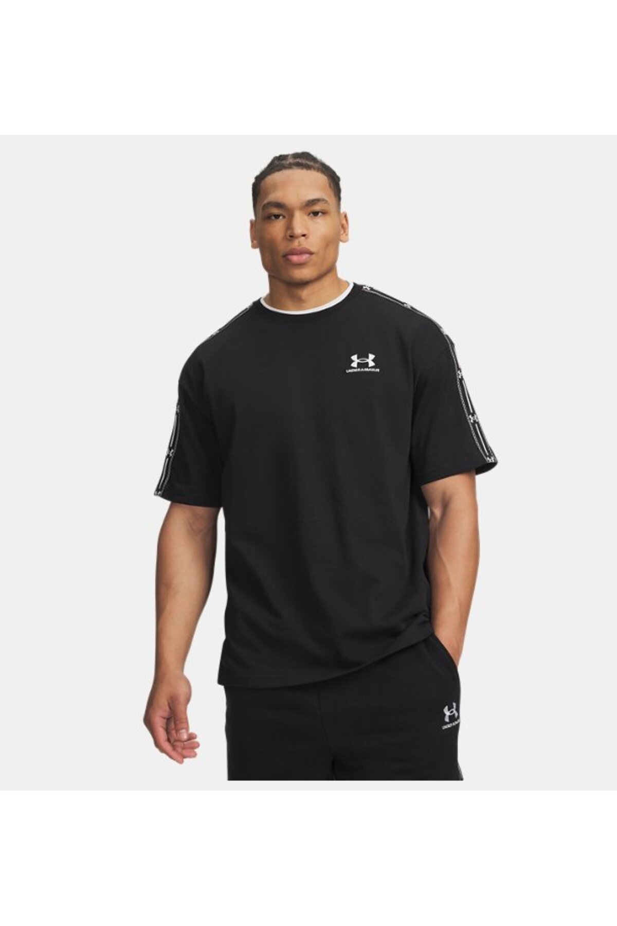 Under Armour Erkek UA Icon Heawyweight Taped T-shirt