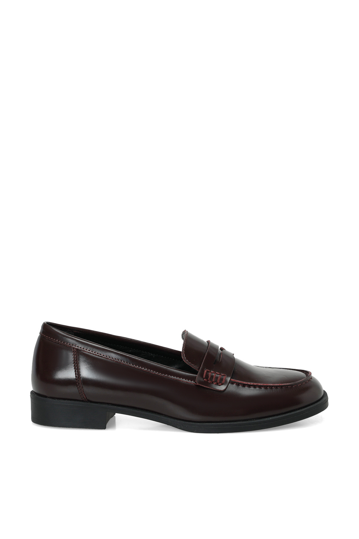 Butigo 26K-213 Bordo Kadın Loafer