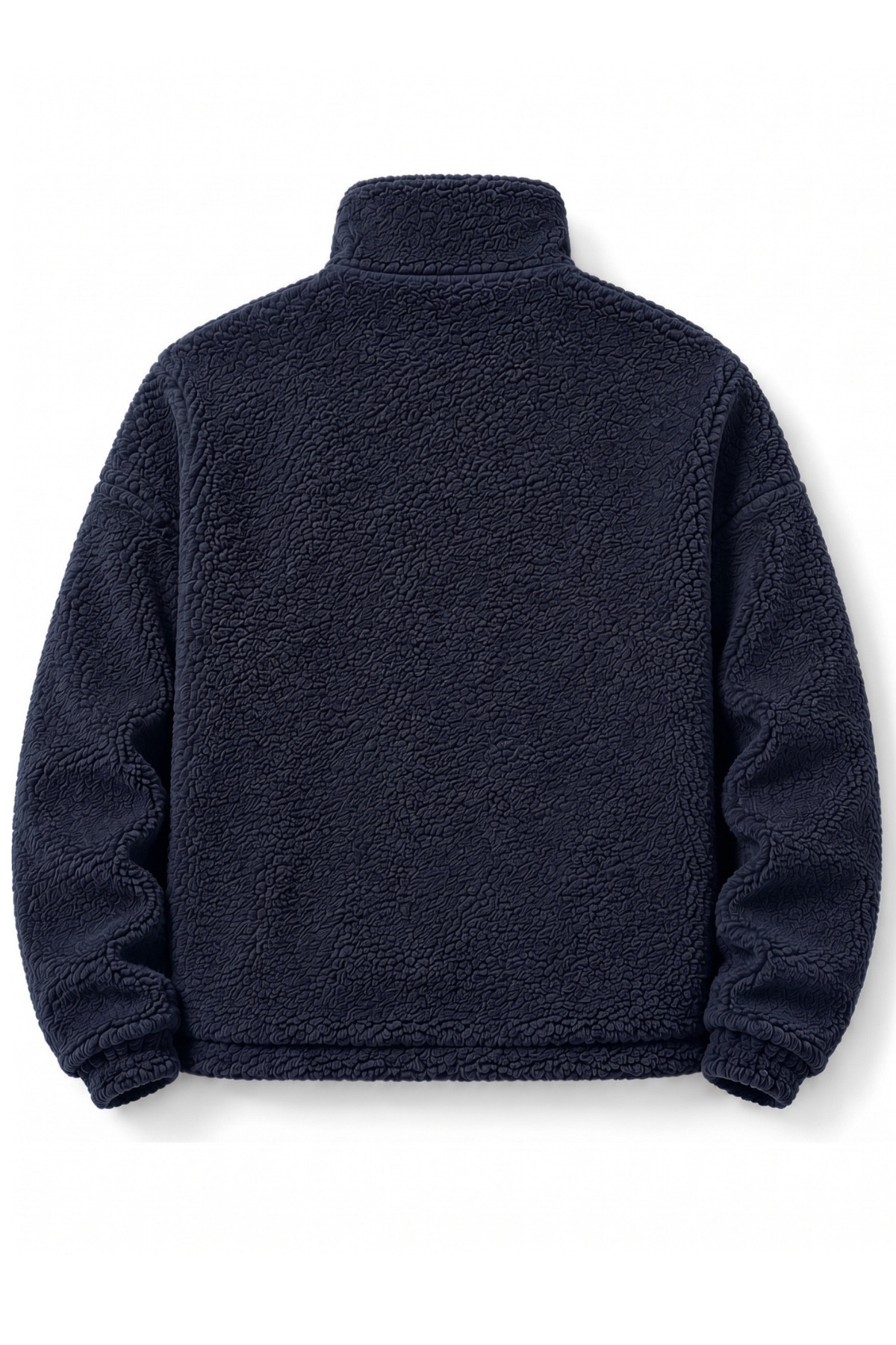 GENIUS STORE Oversize Peluş Erkek İçi Polarlı Tam Fermuarlı Sherpa Sonbahar Kış Kadın Polar Sweatshirt görsel 2