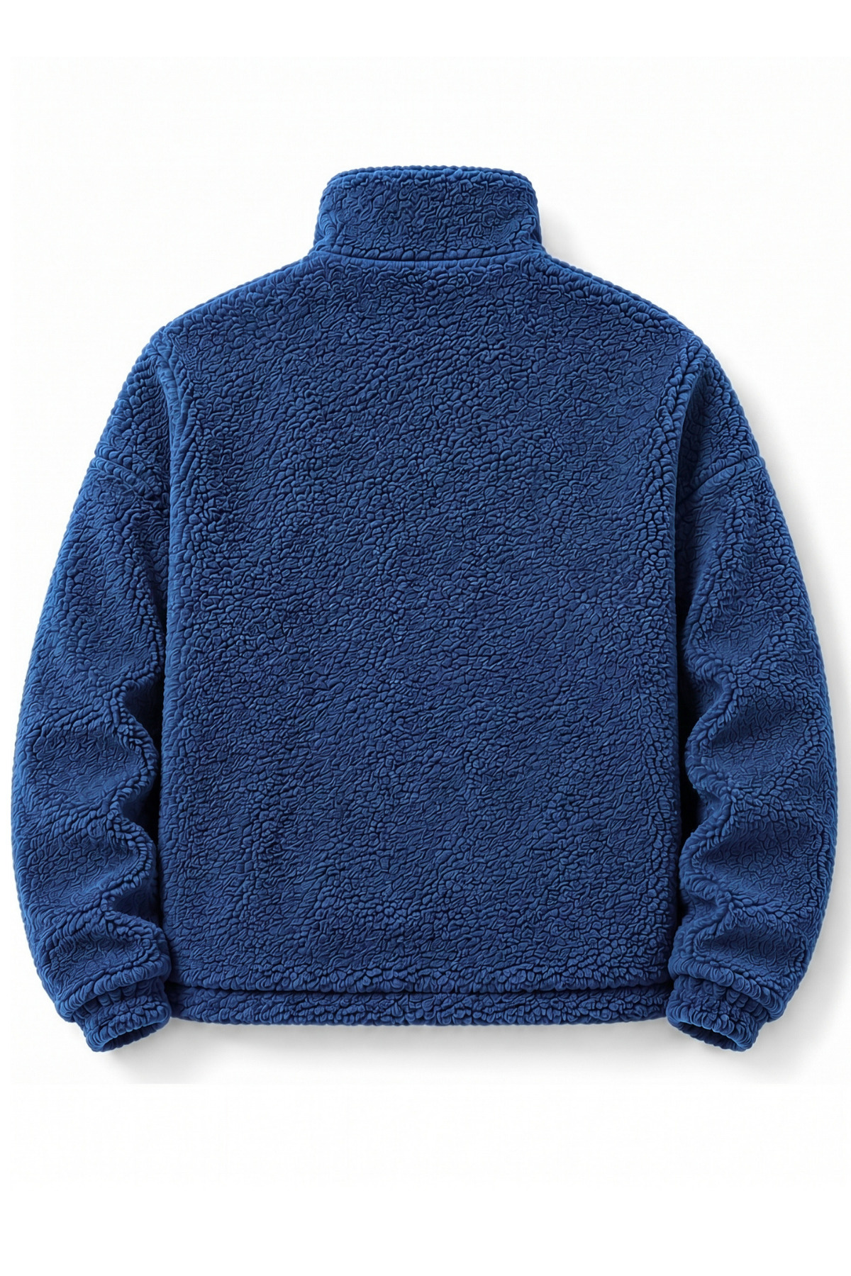 GENIUS STORE Oversize Peluş Erkek İçi Polarlı Tam Fermuarlı Sherpa Sonbahar Kış Kadın Polar Sweatshirt görsel 2